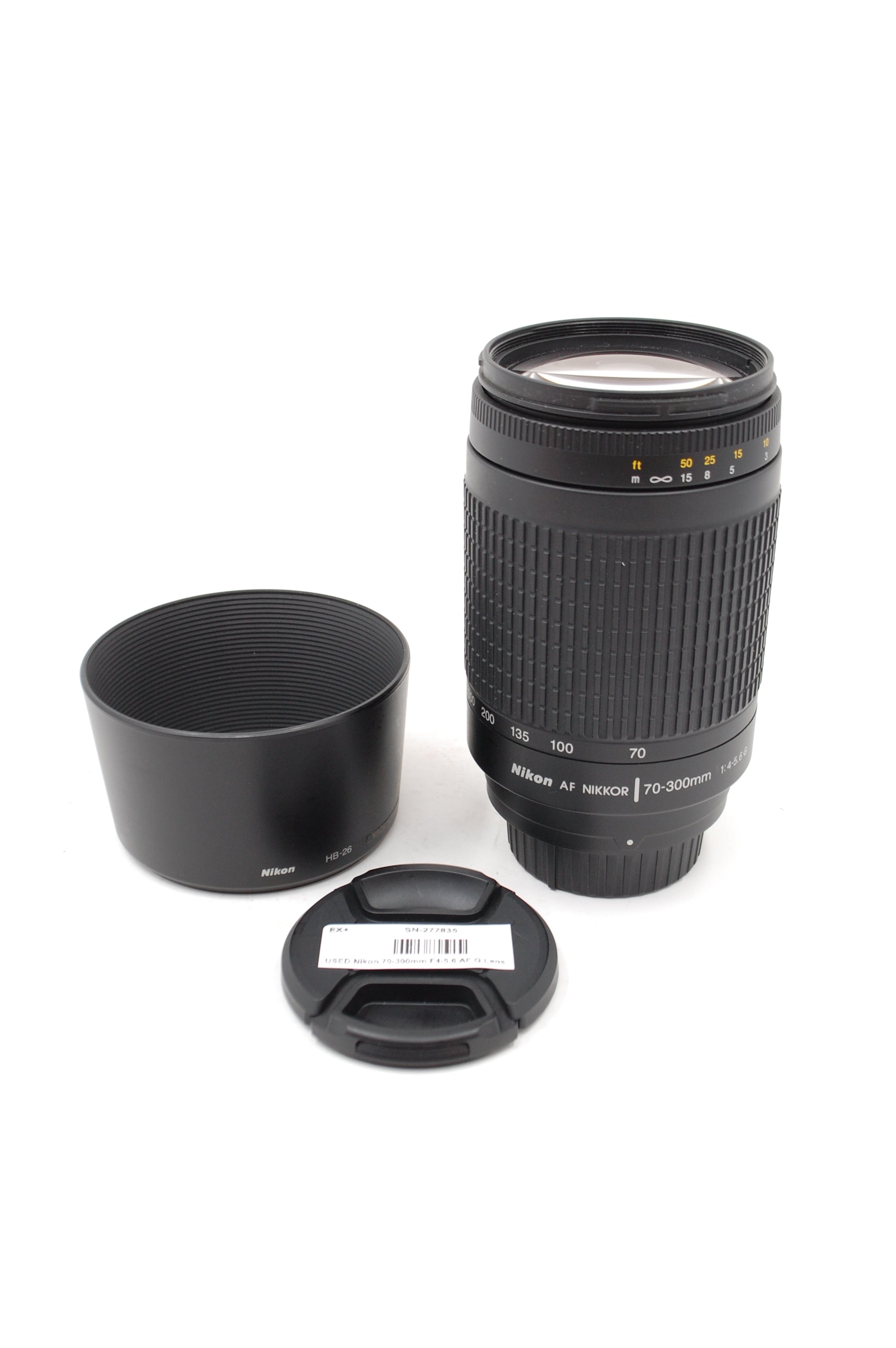 USED Nikon 70-300mm F4-5.6 AF G Lens