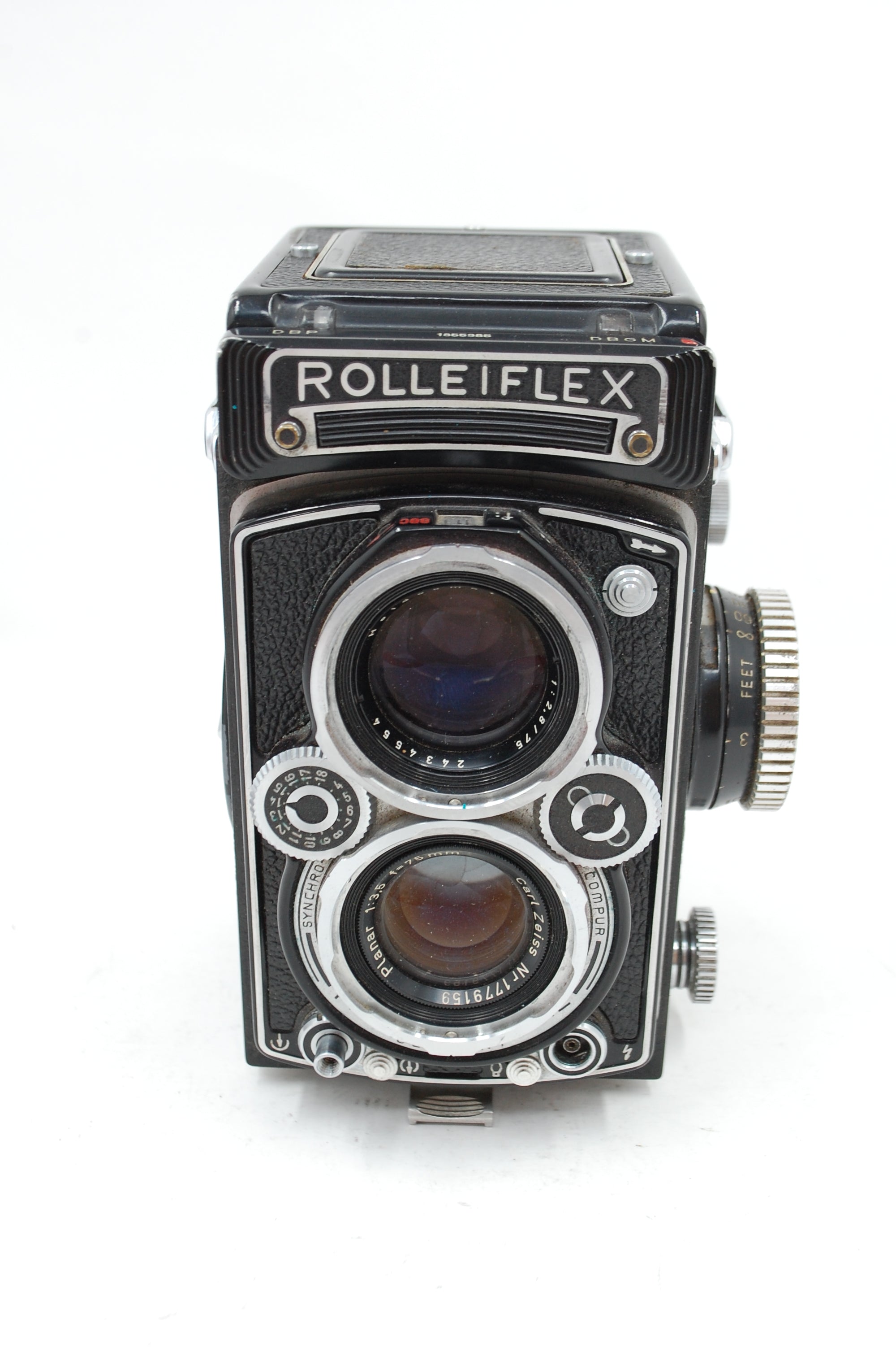 Used Rolleiflex 3.5C with 75mm f3.5 Zeiss Planar