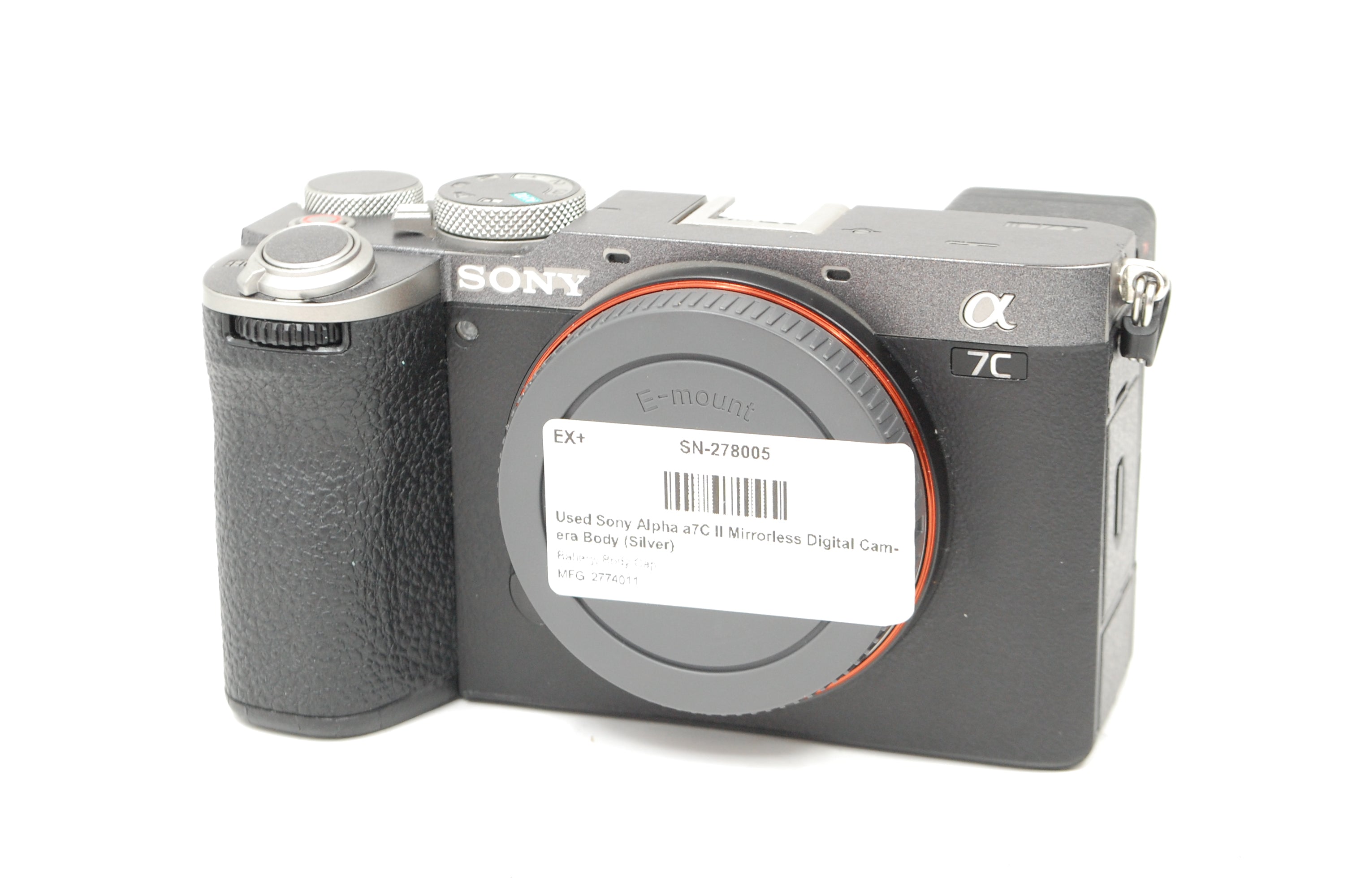 Used Sony Alpha a7C II Mirrorless Digital Camera Body (Silver)