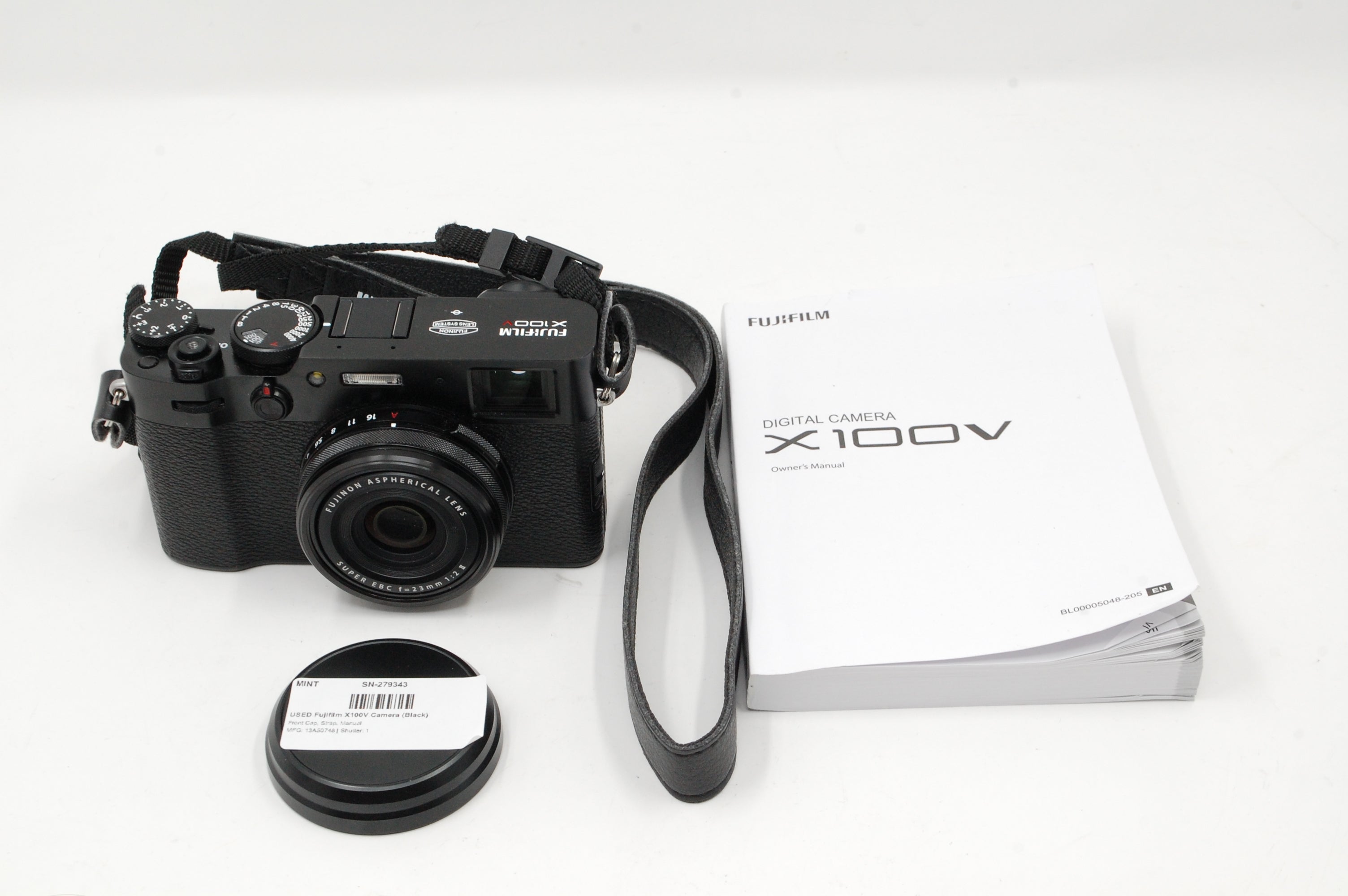 USED Fujifilm X100V Camera (Black)