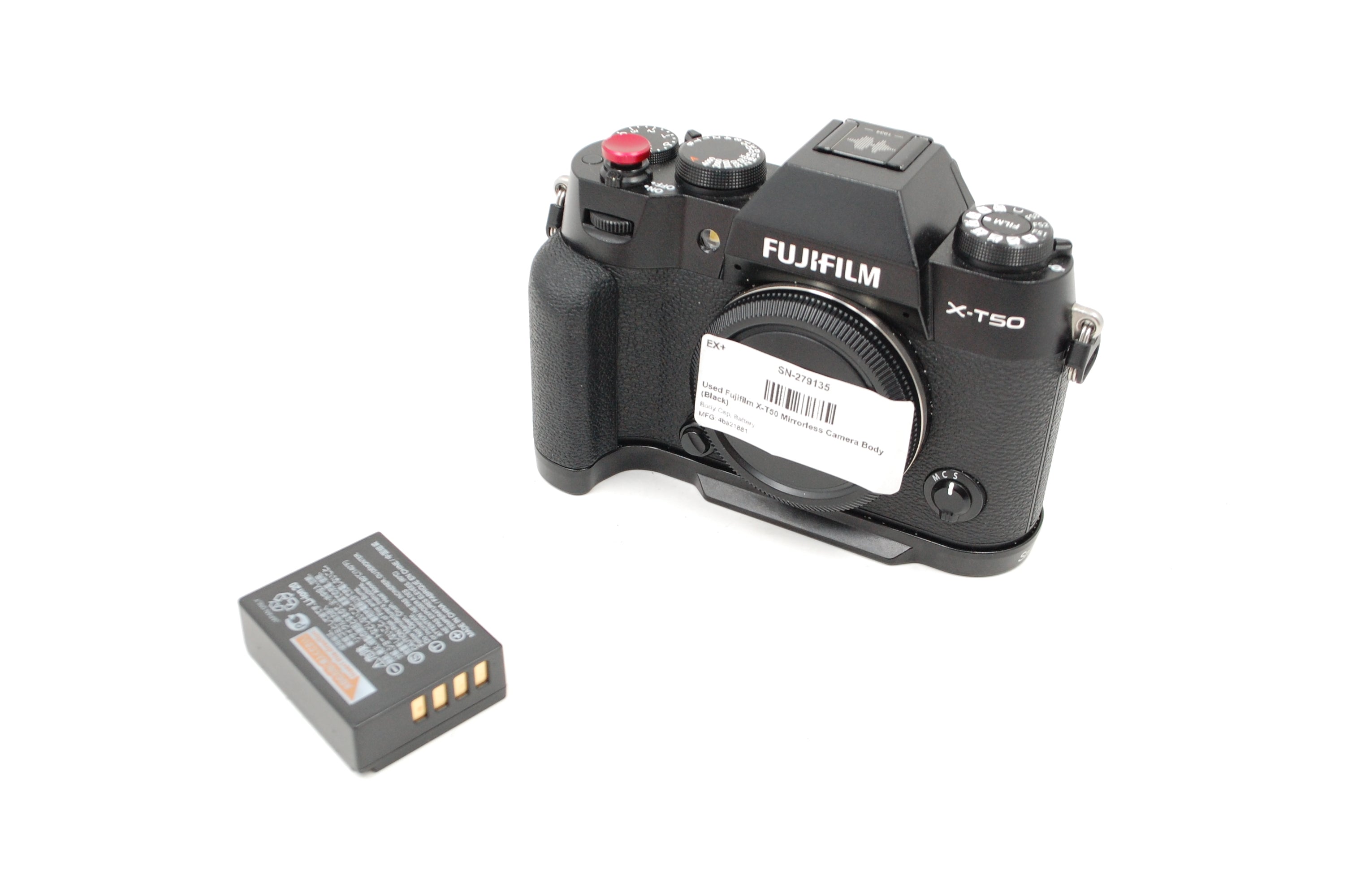 Used Fujifilm X-T50 Mirrorless Camera Body (Black)
