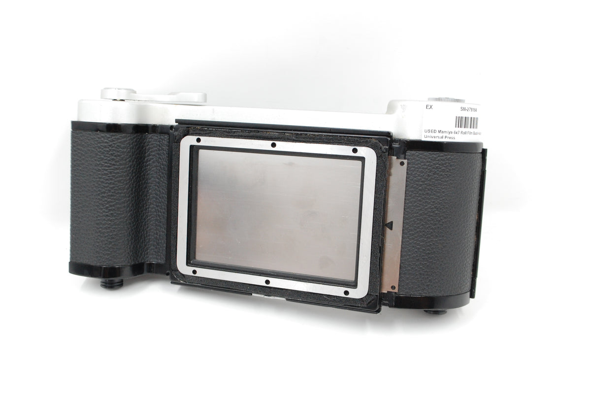 USED Mamiya 6x7 Roll Film Back Holder for Universal Press