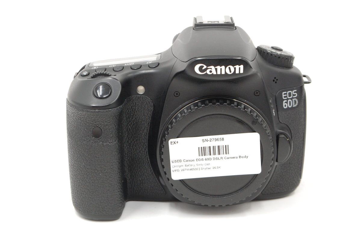 USED Canon EOS 60D DSLR Camera Body