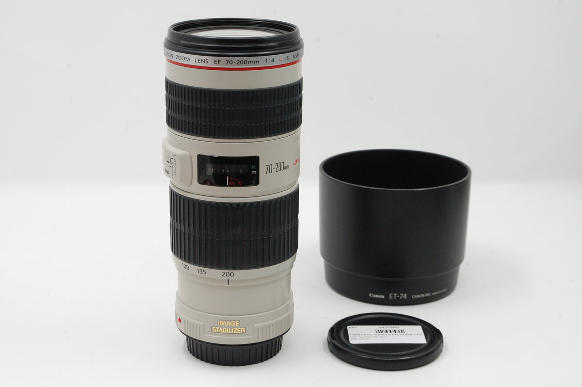 USED Canon 70-200mm F4 L IS USM Lens