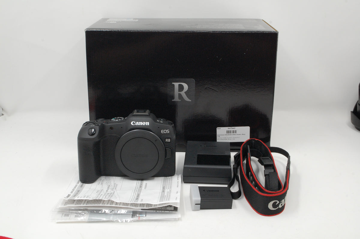 Used Canon EOS R8 Mirrorless Camera - Body Only