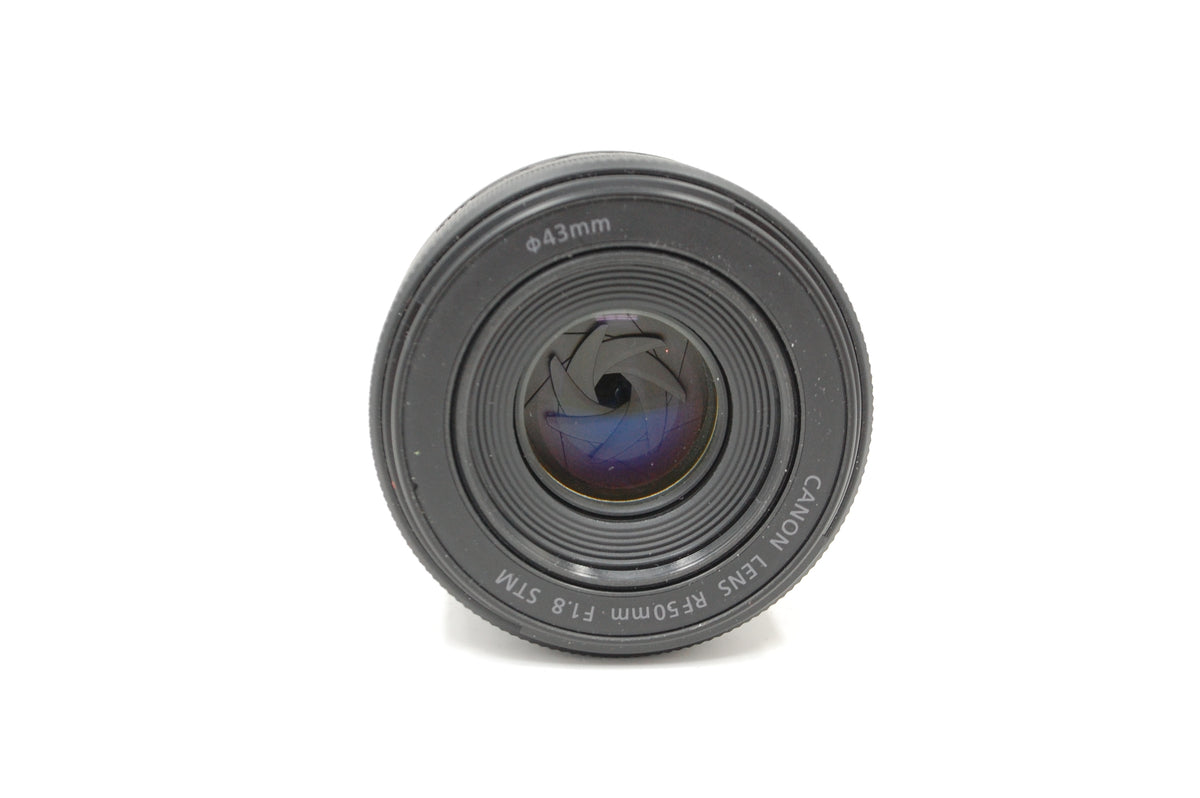 USED Canon RF 50mm f1.8 STM Lens
