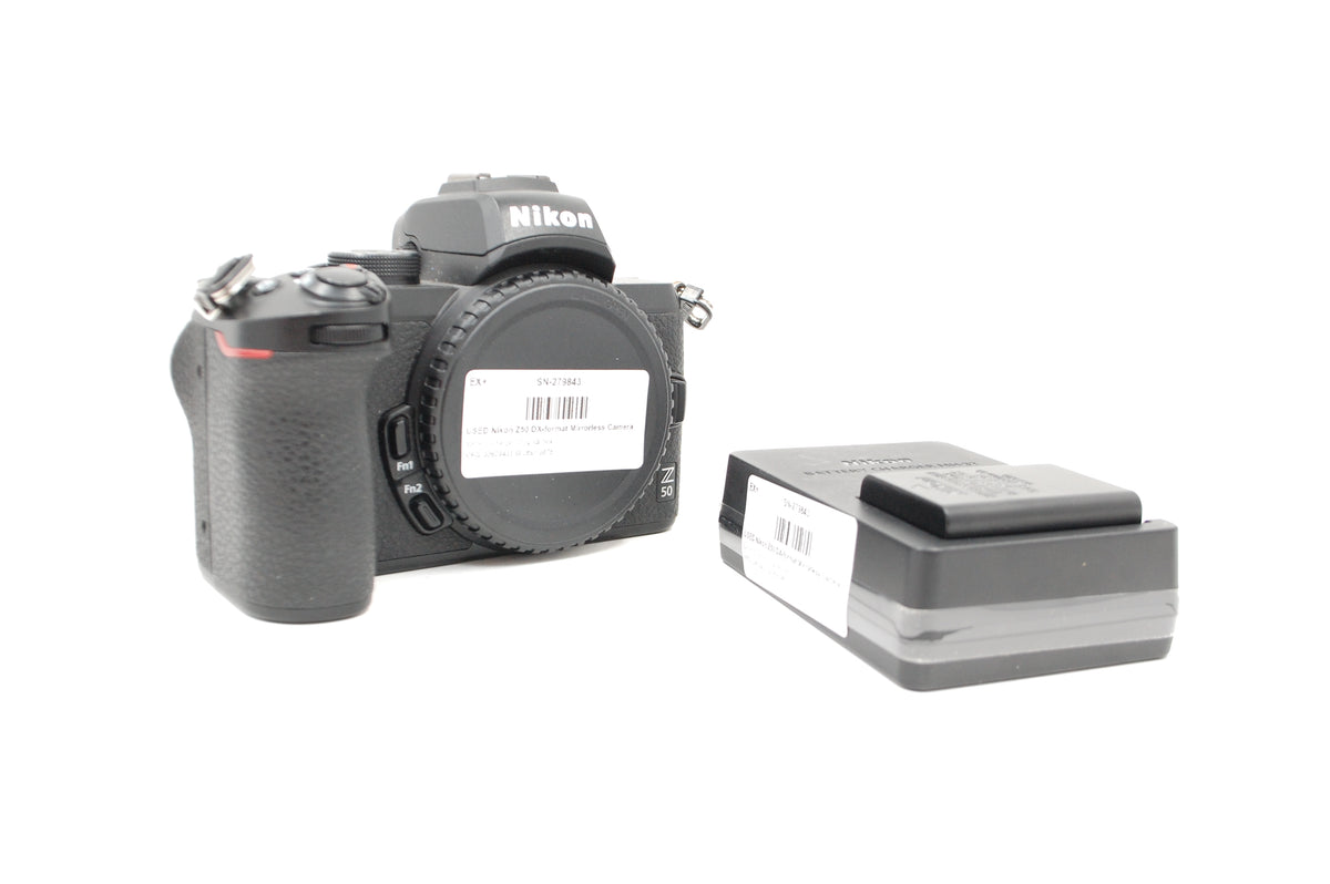 USED Nikon Z50 DX-format Mirrorless Camera