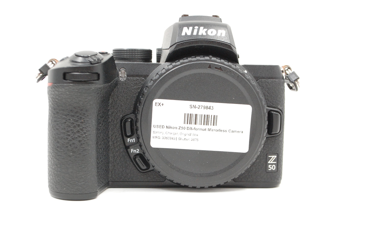 USED Nikon Z50 DX-format Mirrorless Camera