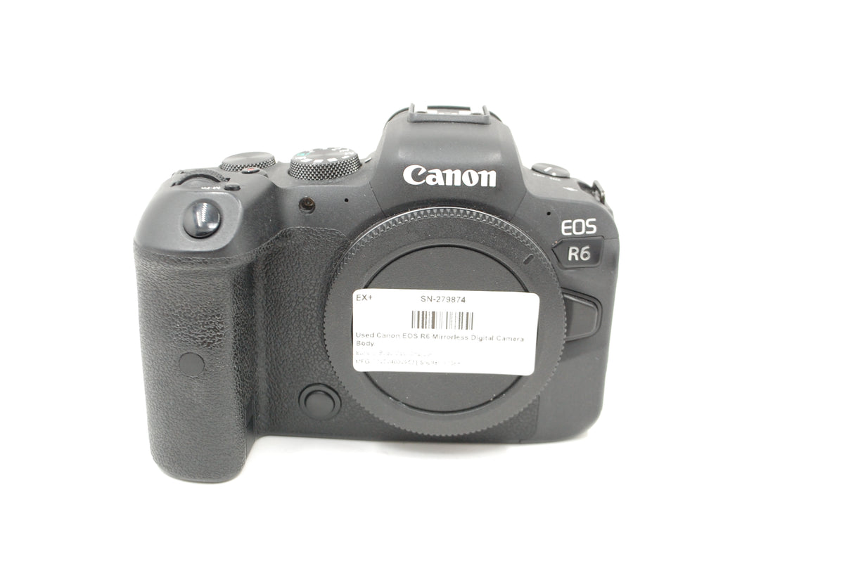 Used Canon EOS R6 Mirrorless Digital Camera Body