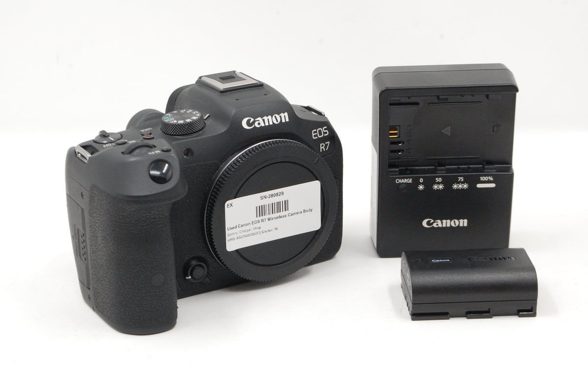 Used Canon EOS R7 Mirrorless Camera Body