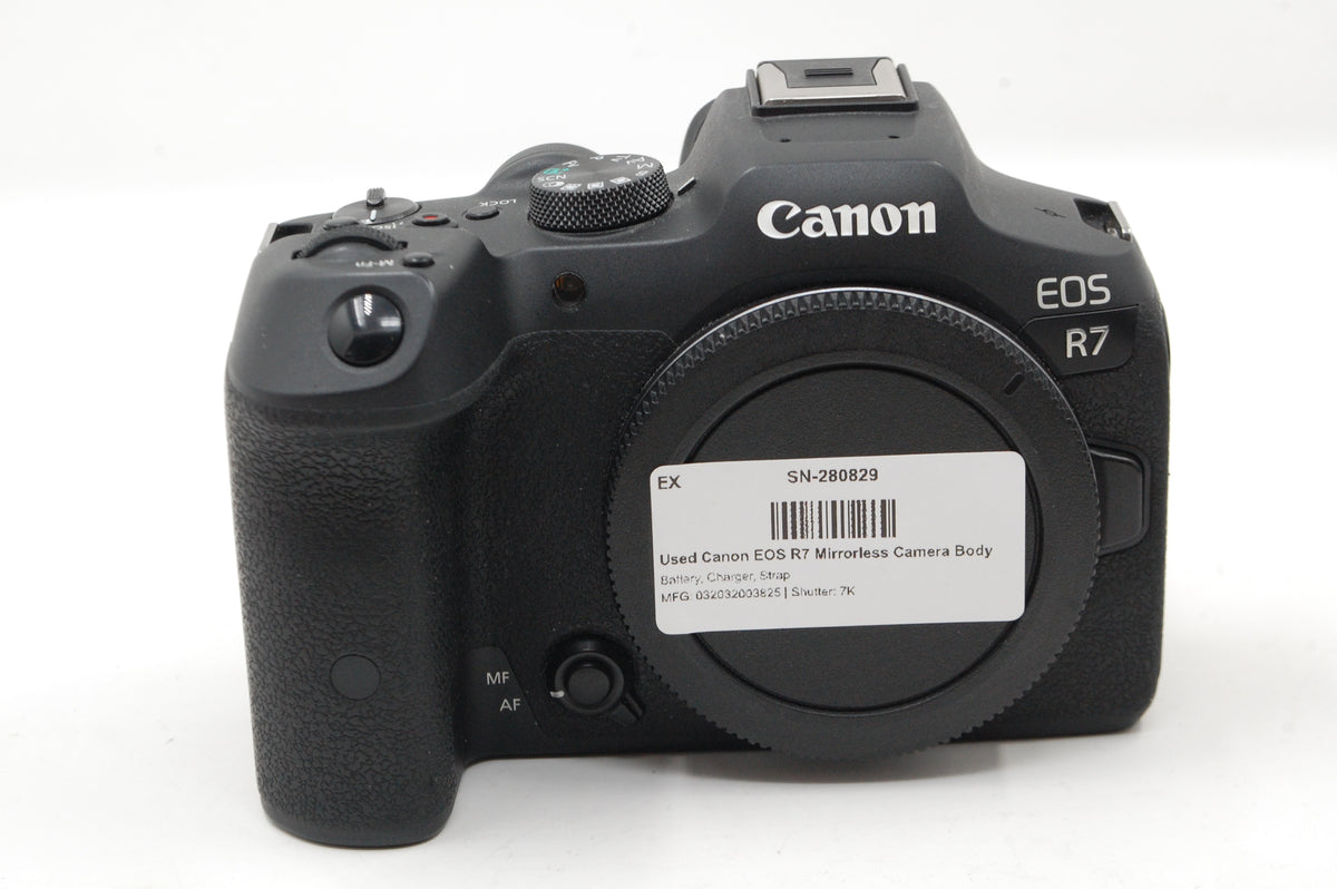 Used Canon EOS R7 Mirrorless Camera Body
