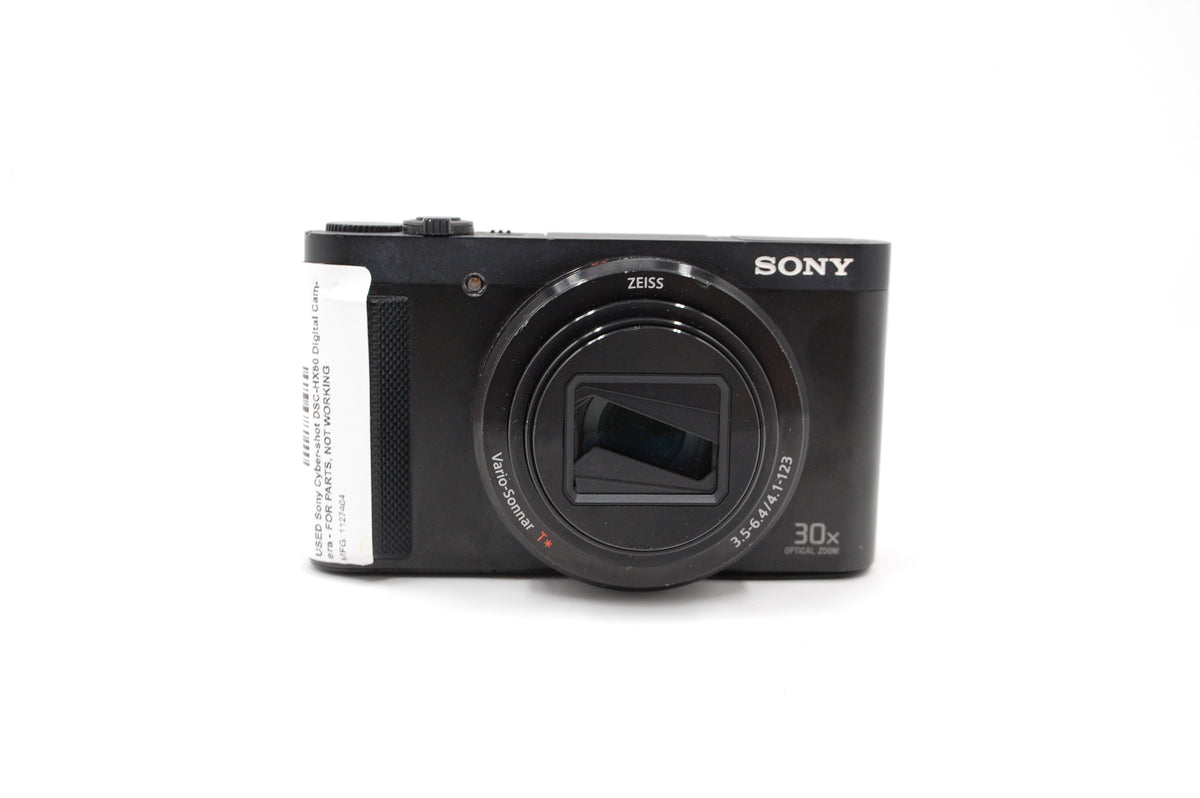 USED Sony Cyber-shot DSC-HX80 Digital Camera - FOR PARTS, NOT WORKING