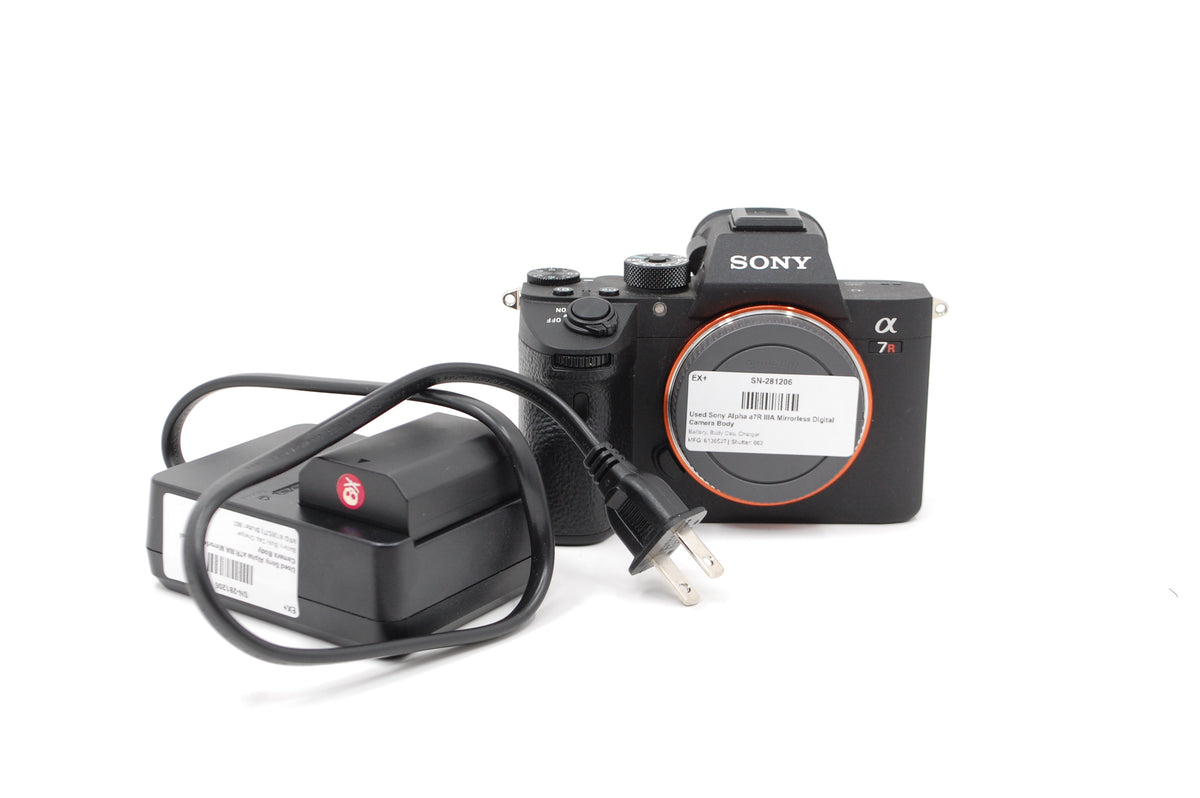 Used Sony Alpha a7R IIIA Mirrorless Digital Camera Body