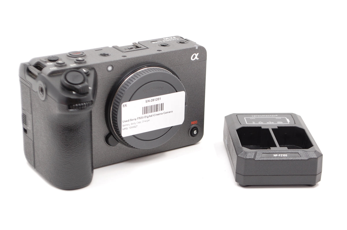 Used Sony FX30 Digital Cinema Camera