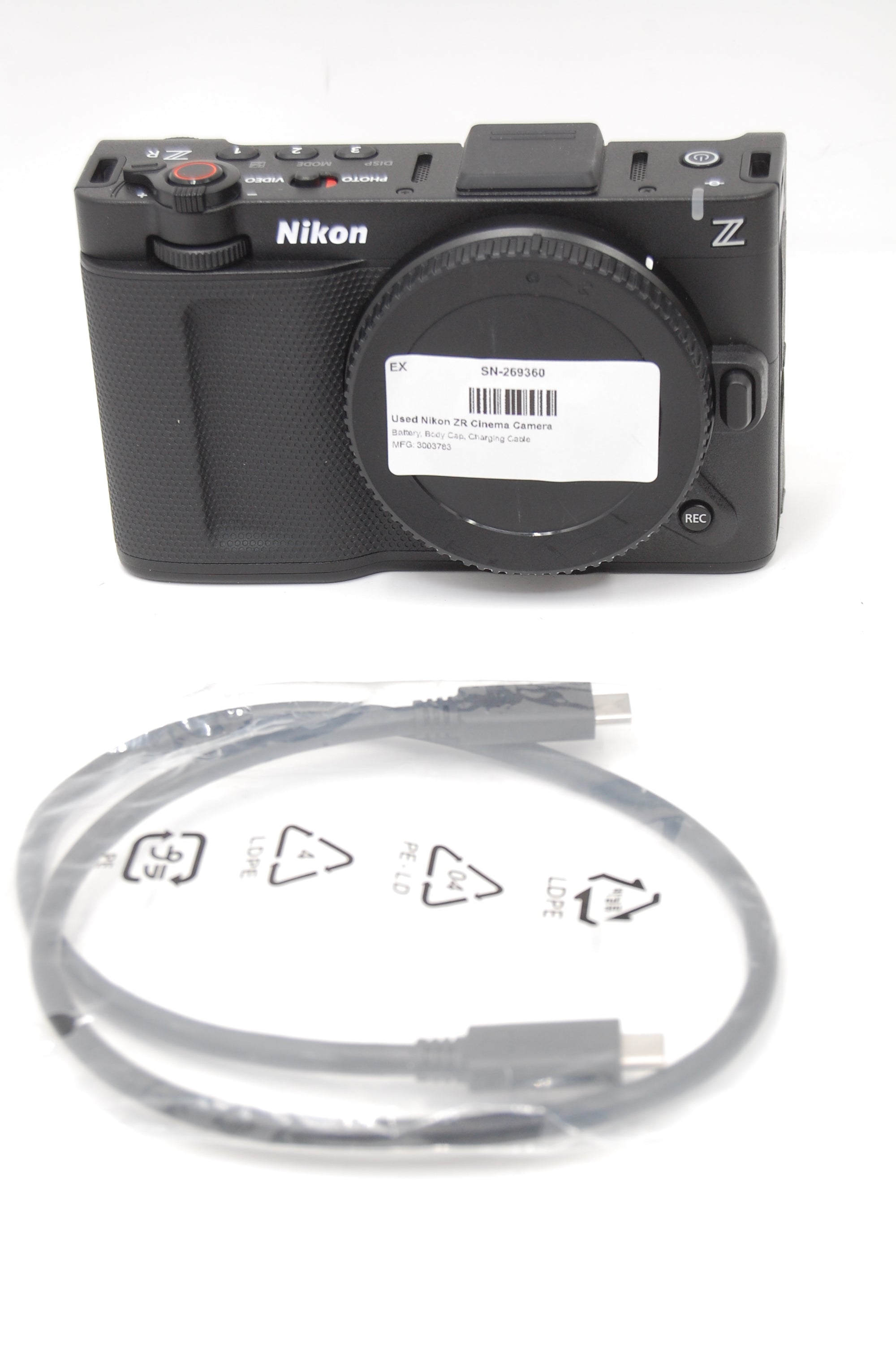 Used Nikon ZR Cinema Camera