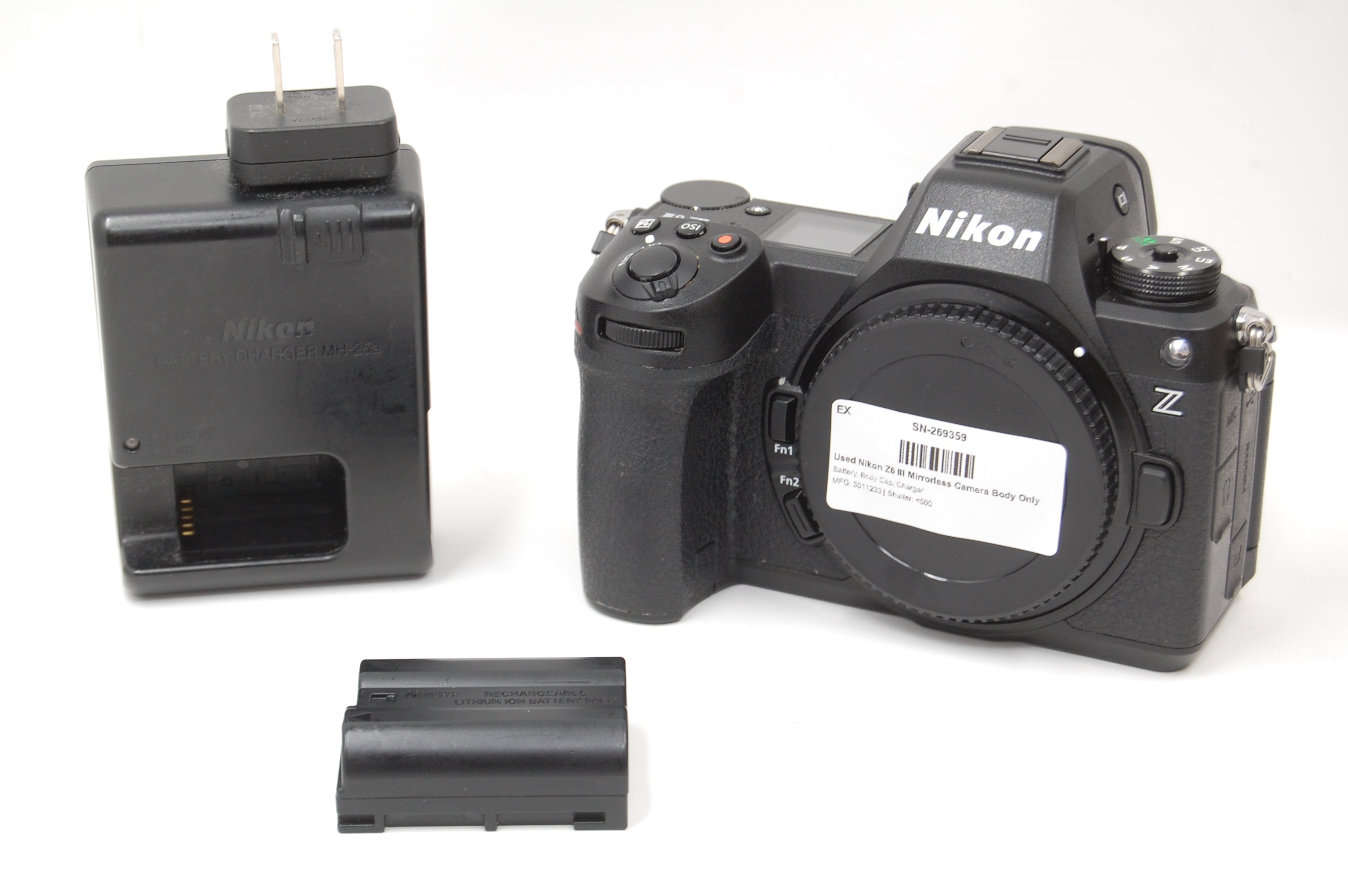 Used Nikon Z6 III Mirrorless Camera Body Only