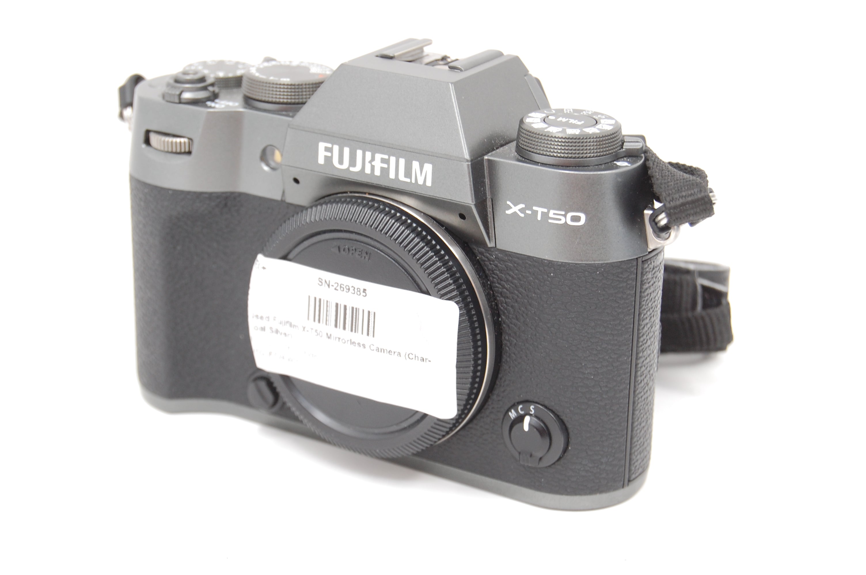 Used Fujifilm X-T50 Mirrorless Camera (Charcoal Silver)