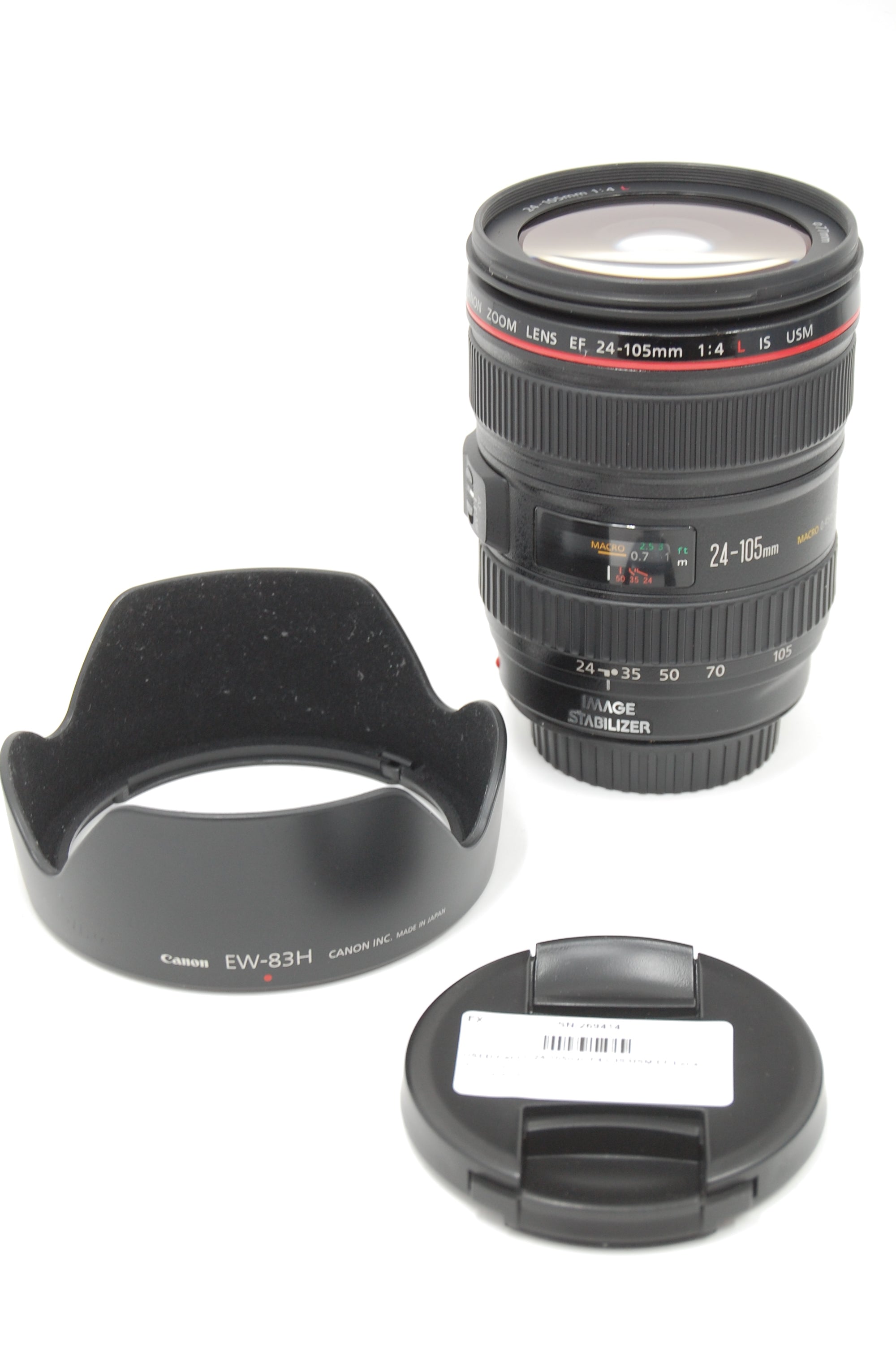 USED Canon 24-105mm F4 L IS USM EF Lens