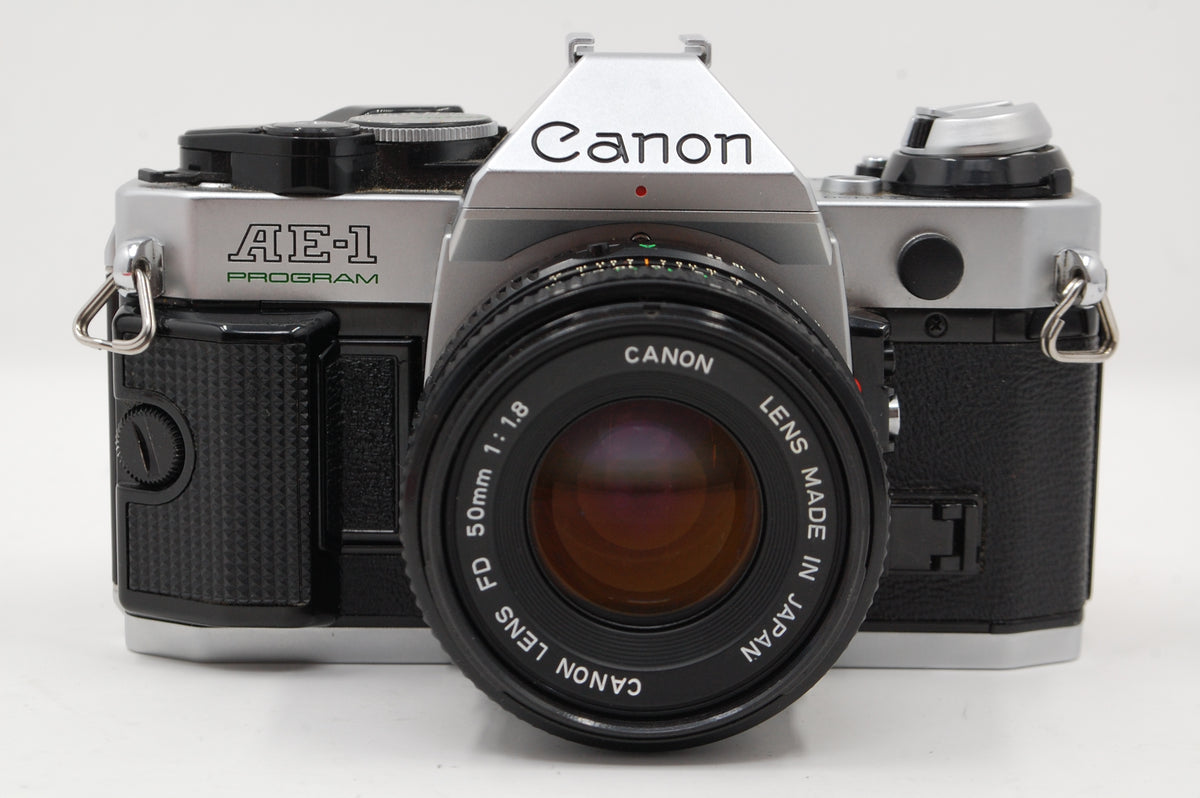 Used Canon AE-1 Program w/ 50mm F1.8 Lens (READ)