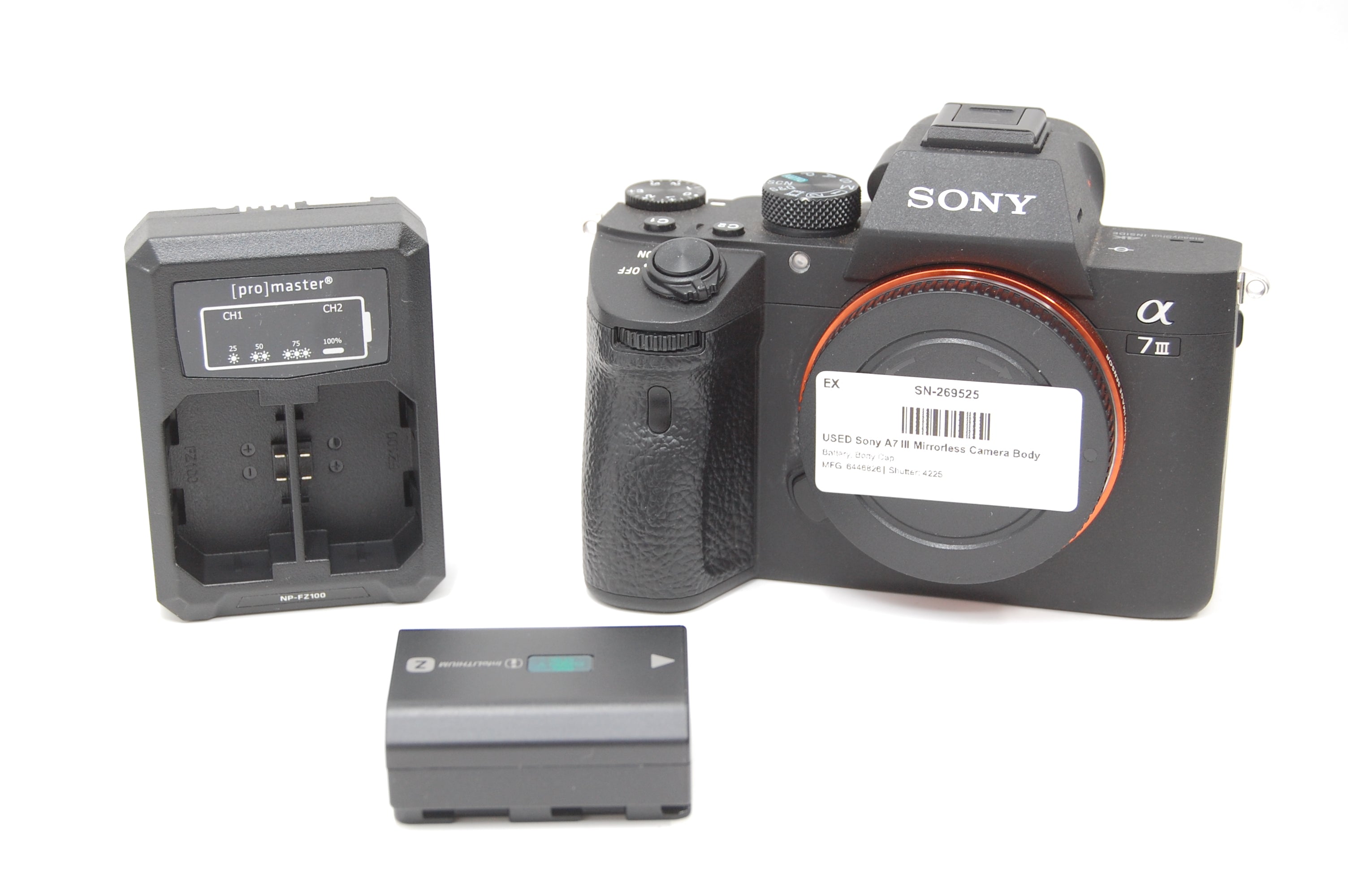 USED Sony A7 III Mirrorless Camera Body