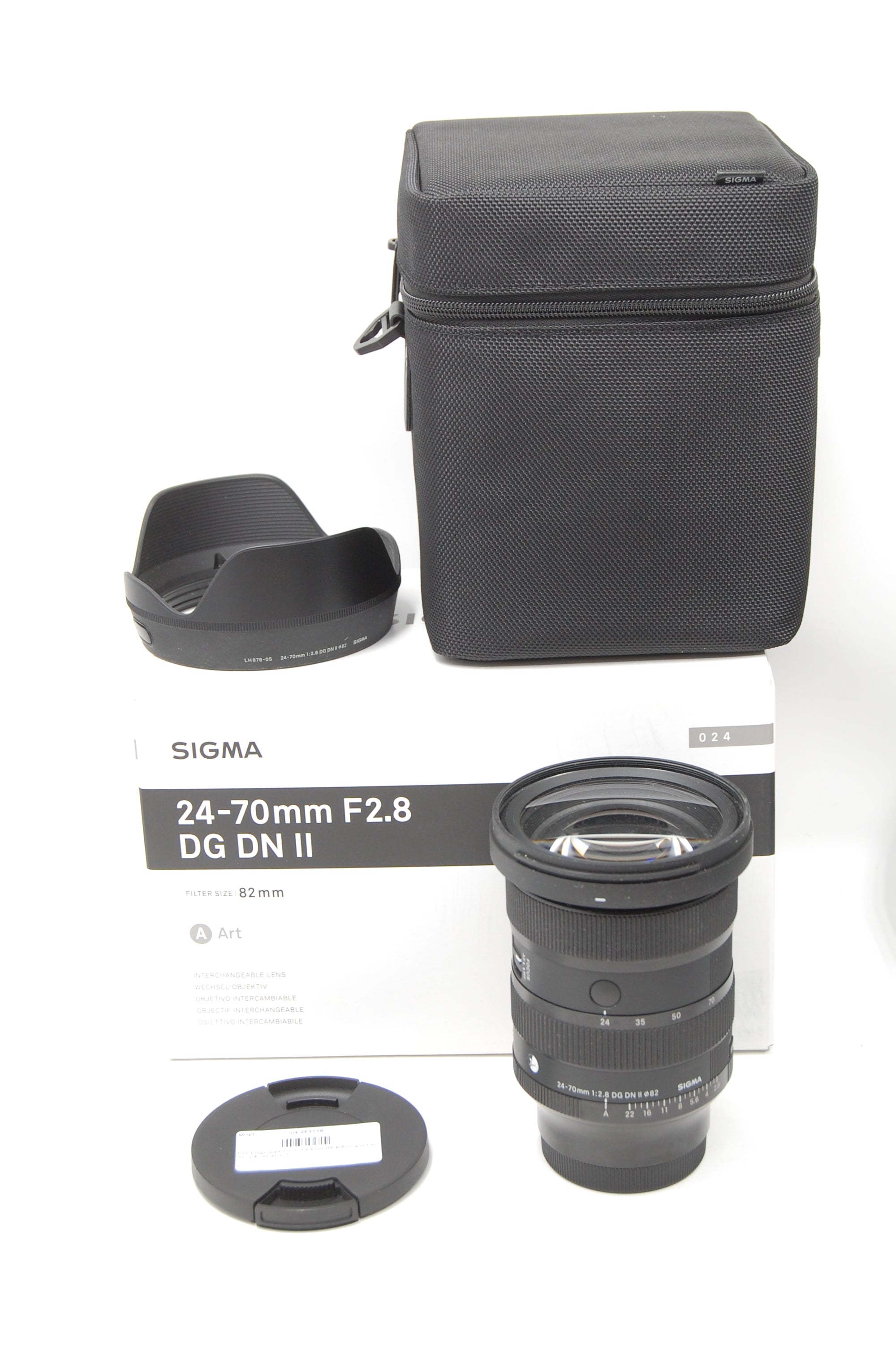 Used Sigma 24-70mm F2.8 DG DN II Art Lens for Sony E (Version 2)