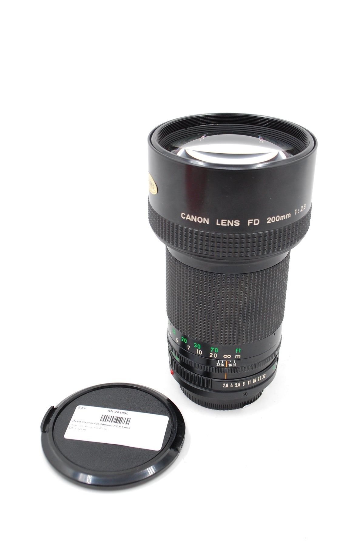 Used Canon FD 200mm F2.8 Lens