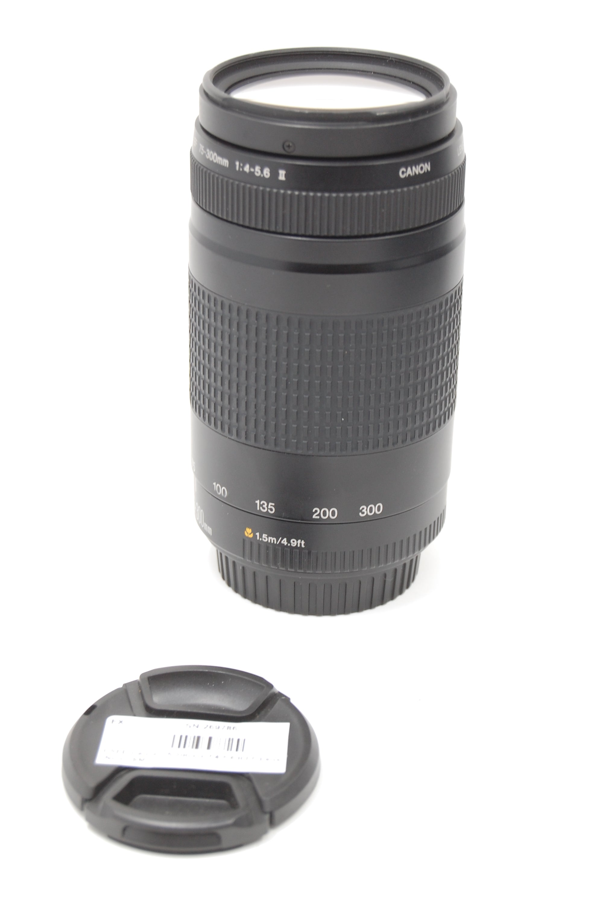 USED Canon 75-300mm F4-5.6 II EF Lens (Non-USM)