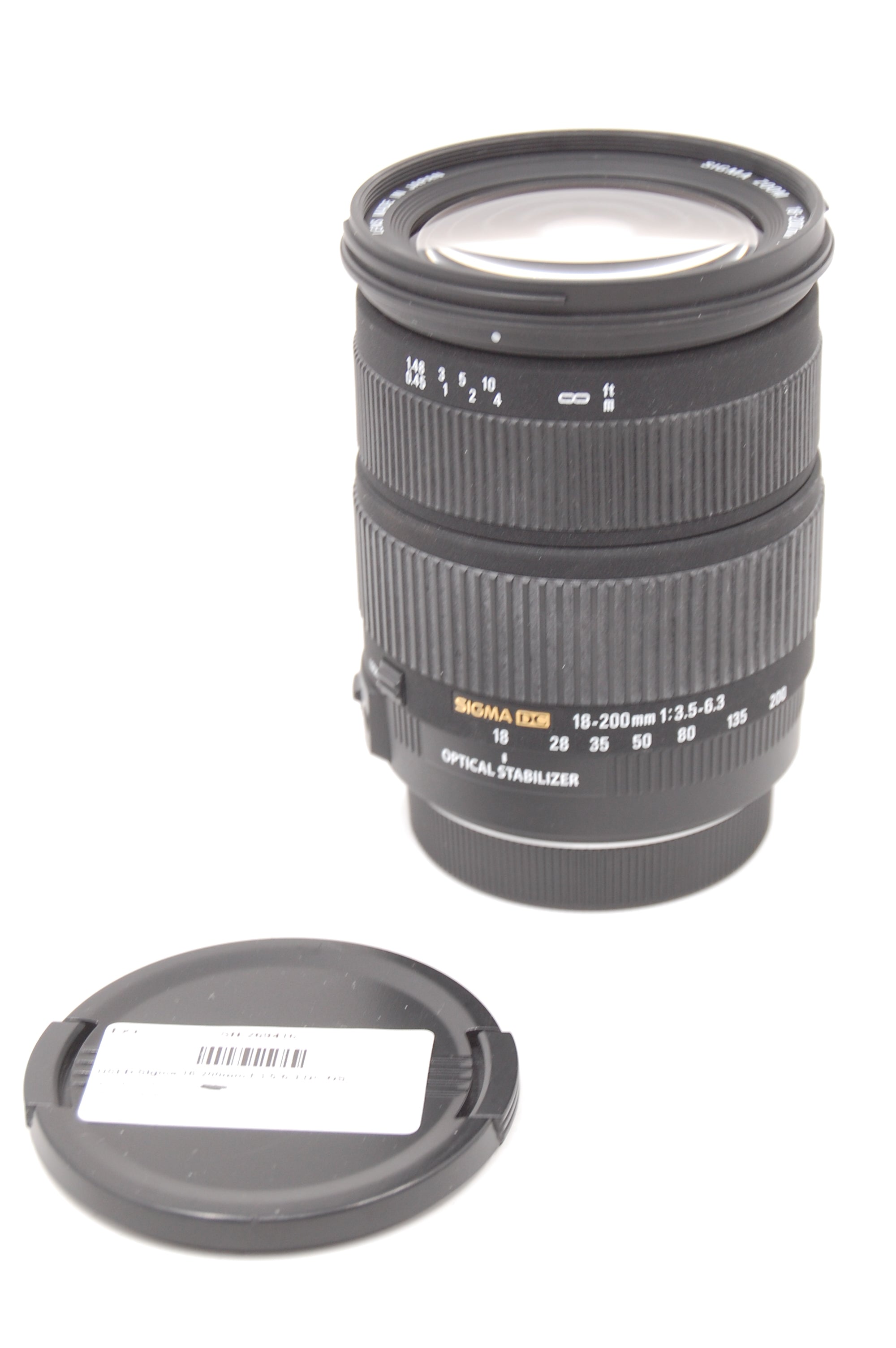 USED Sigma 18-200mm F3.5-6.3 DC OS (C-EF) Lens
