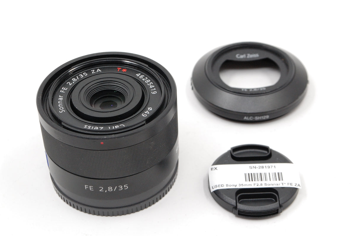 USED Sony 35mm F2.8 Sonnar T* FE ZA Lens