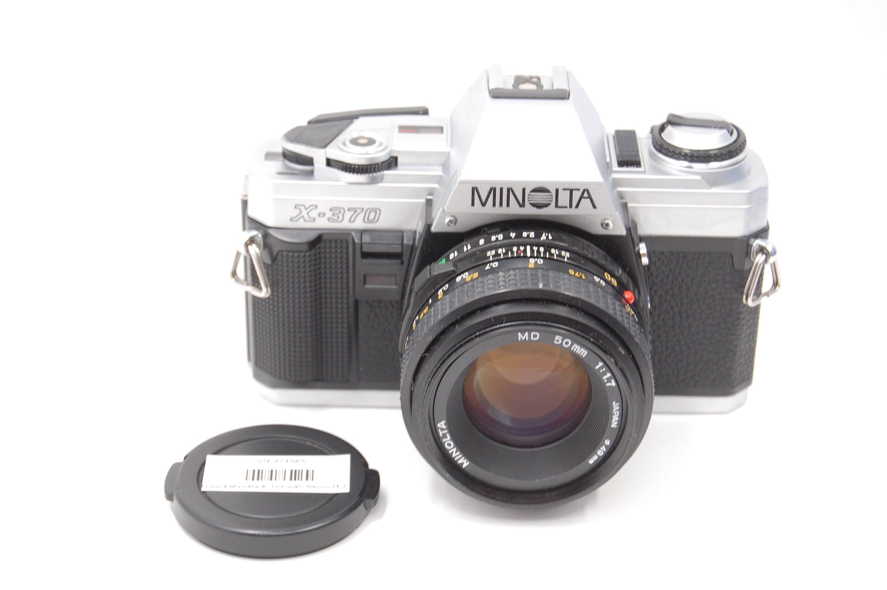 Used Minolta X-370 with 50mm f1.7 Film Camera