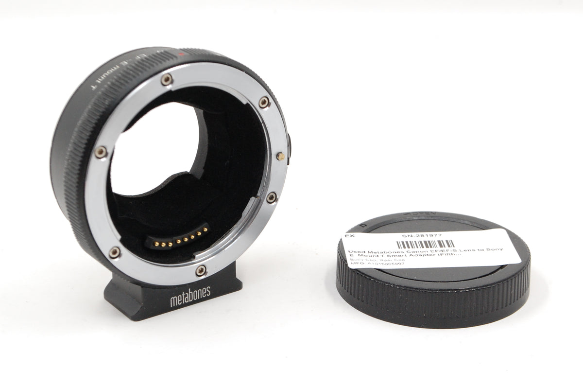 Used Metabones Canon EF/EF-S Lens to Sony E Mount T Smart Adapter (Fifth Generation)