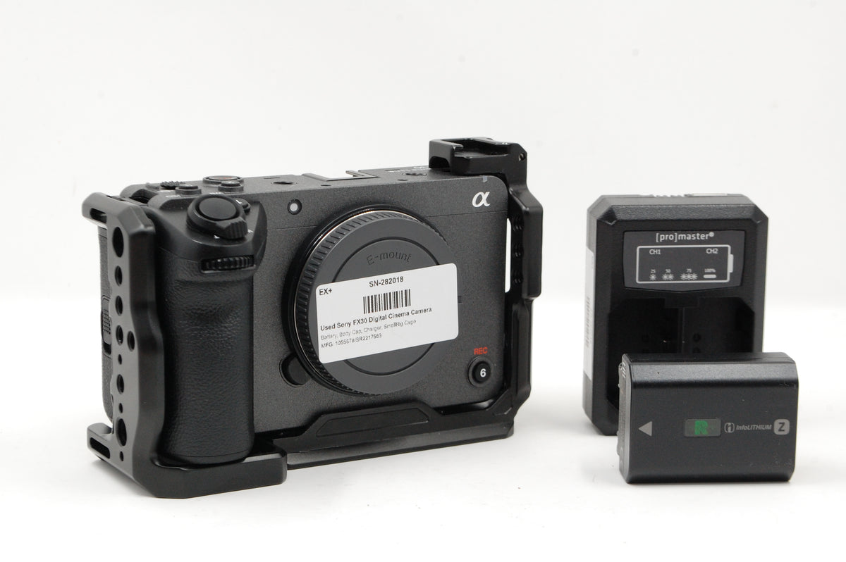 Used Sony FX30 Digital Cinema Camera