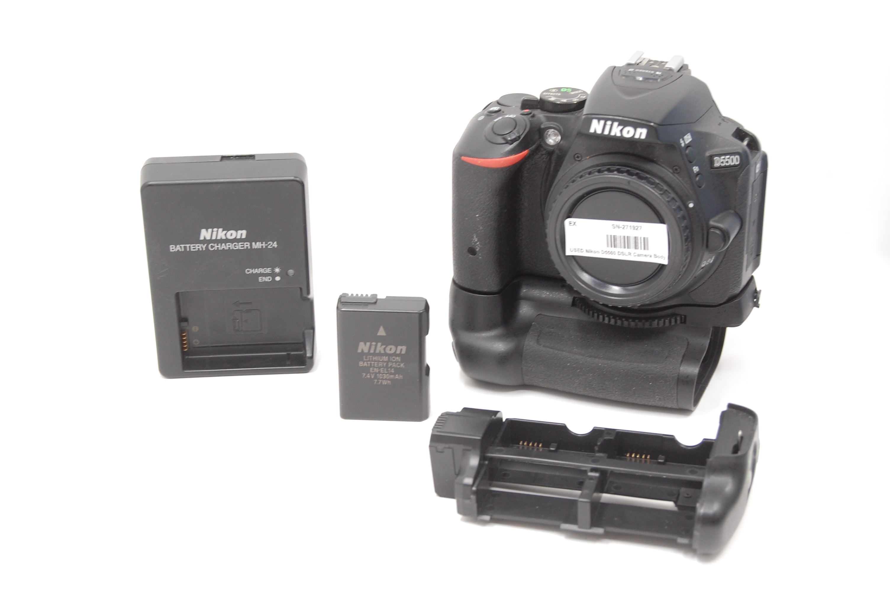 USED Nikon D5500 DSLR Camera Body Black
