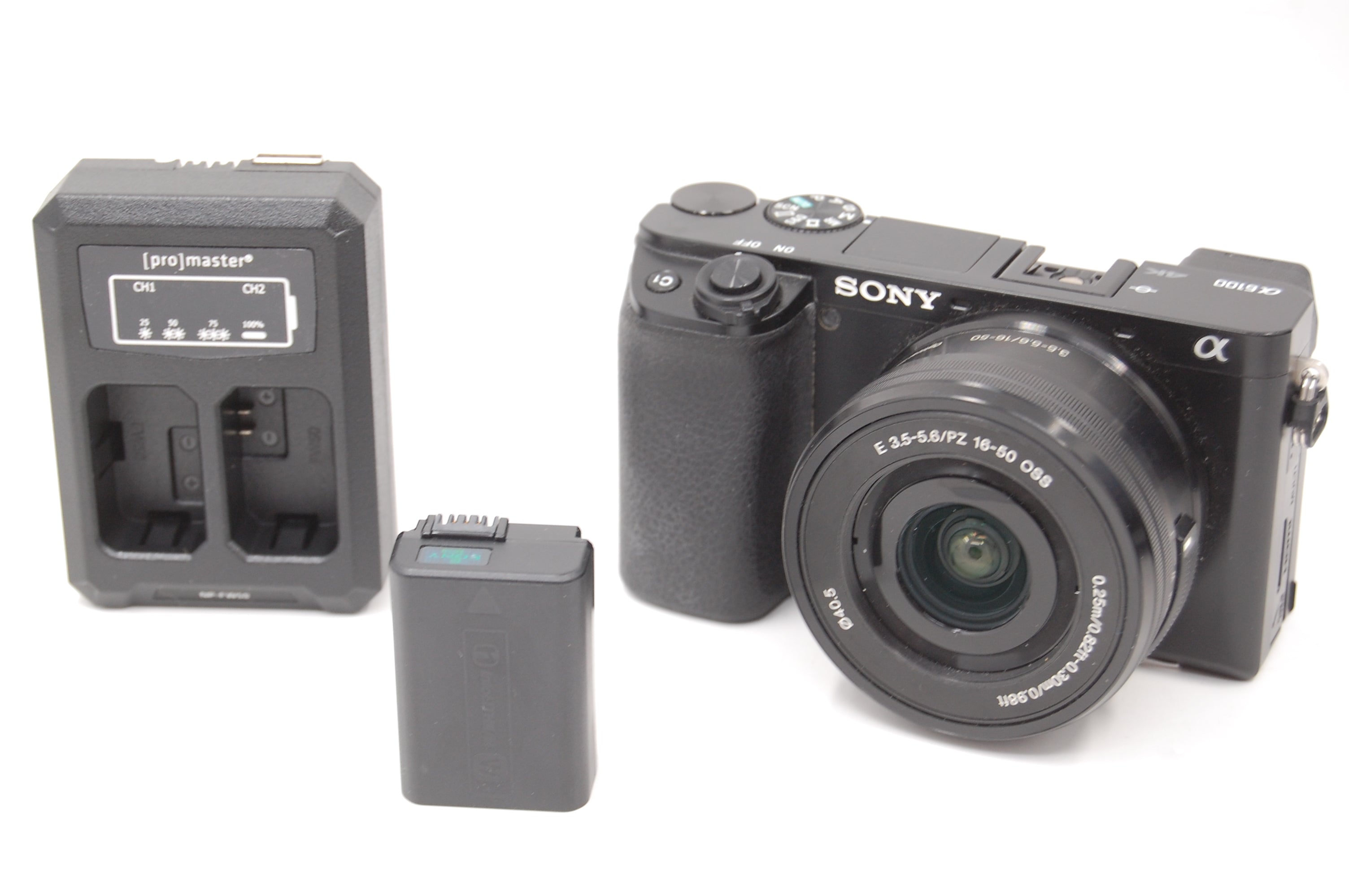 USED Sony Alpha a6100 Mirrorless Digital Camera with 16-50mm
