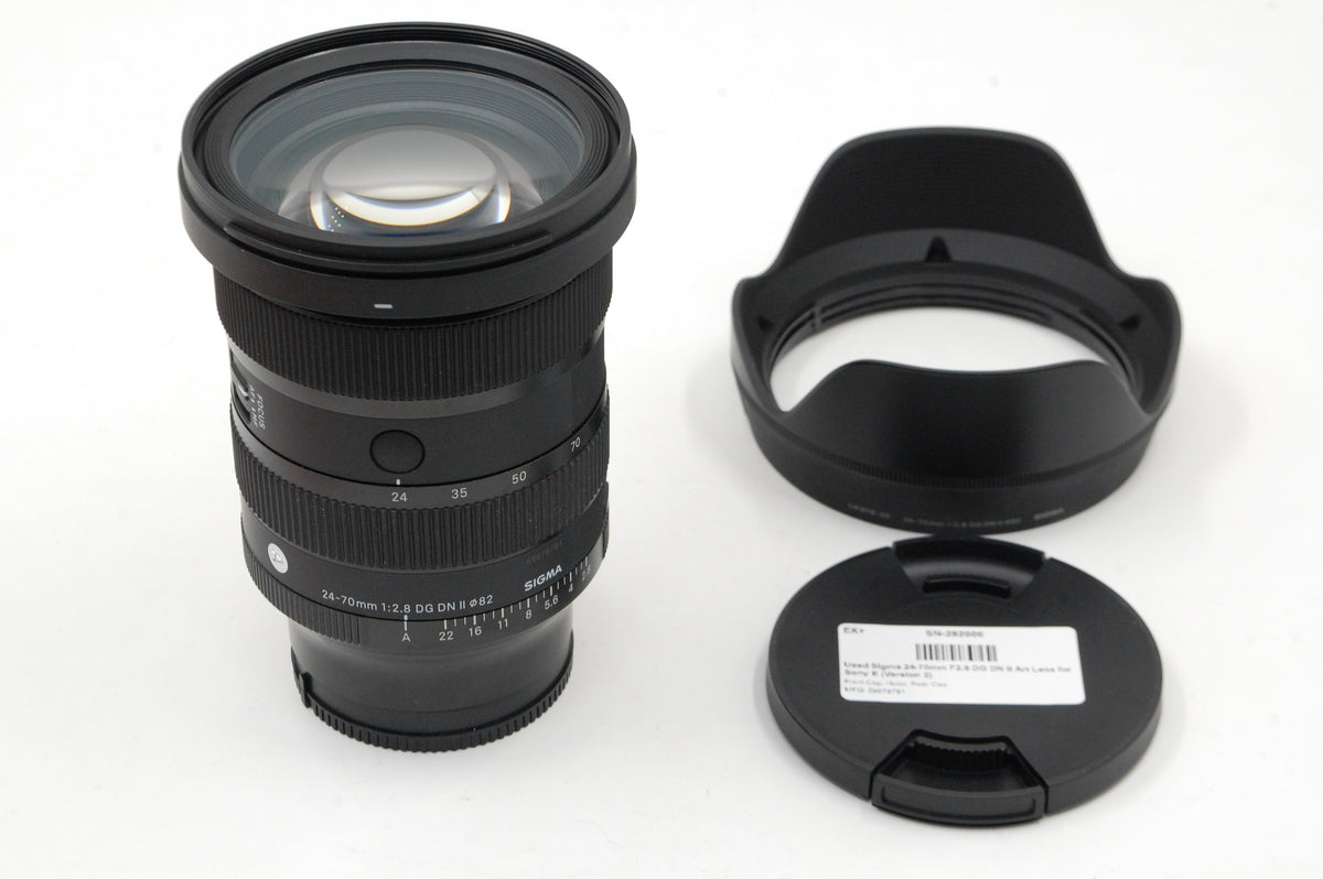 Used Sigma 24-70mm F2.8 DG DN II Art Lens for Sony E (Version 2)