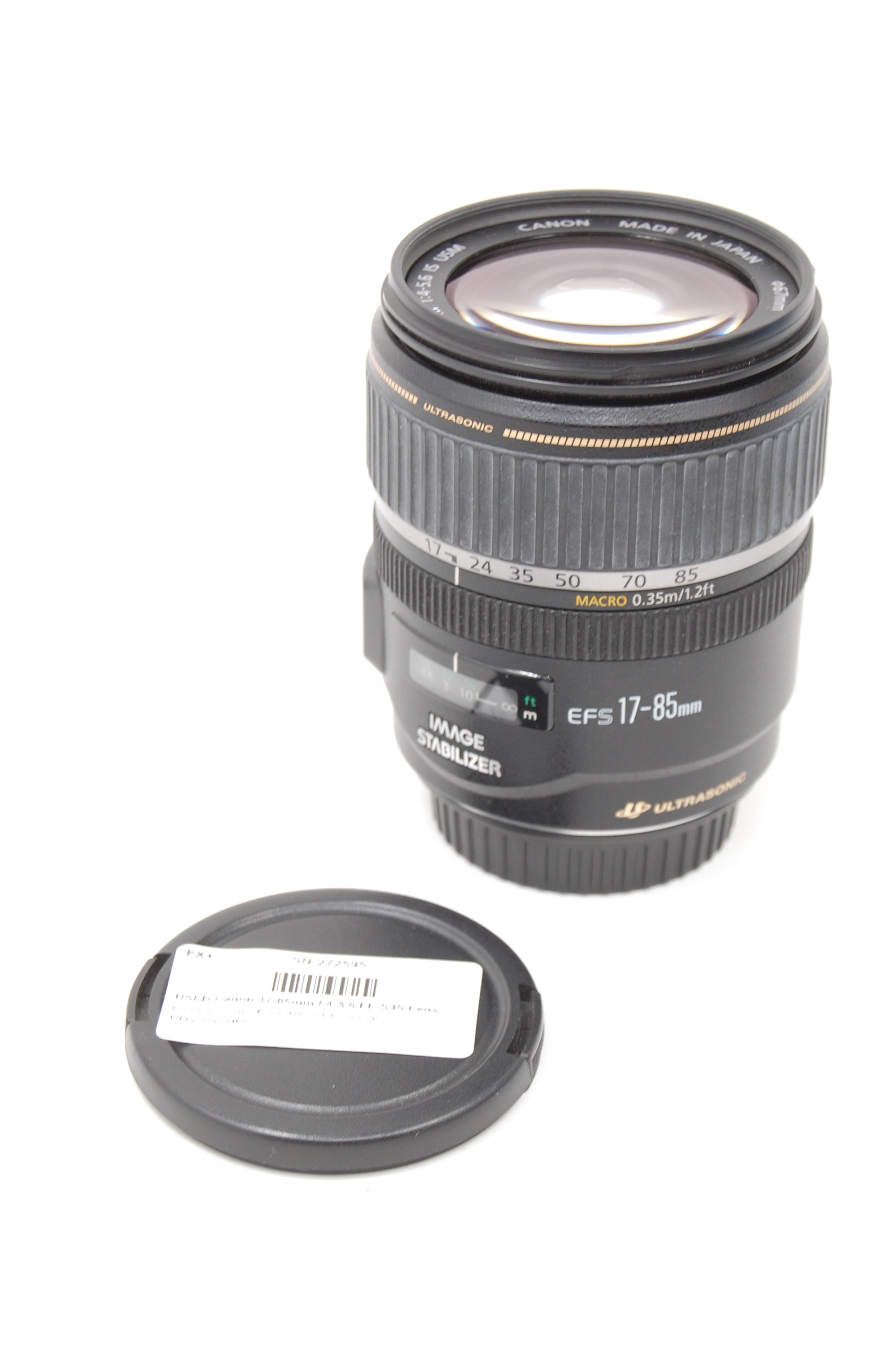 USED Canon 17-85mm F4-5.6 EF-S IS Lens