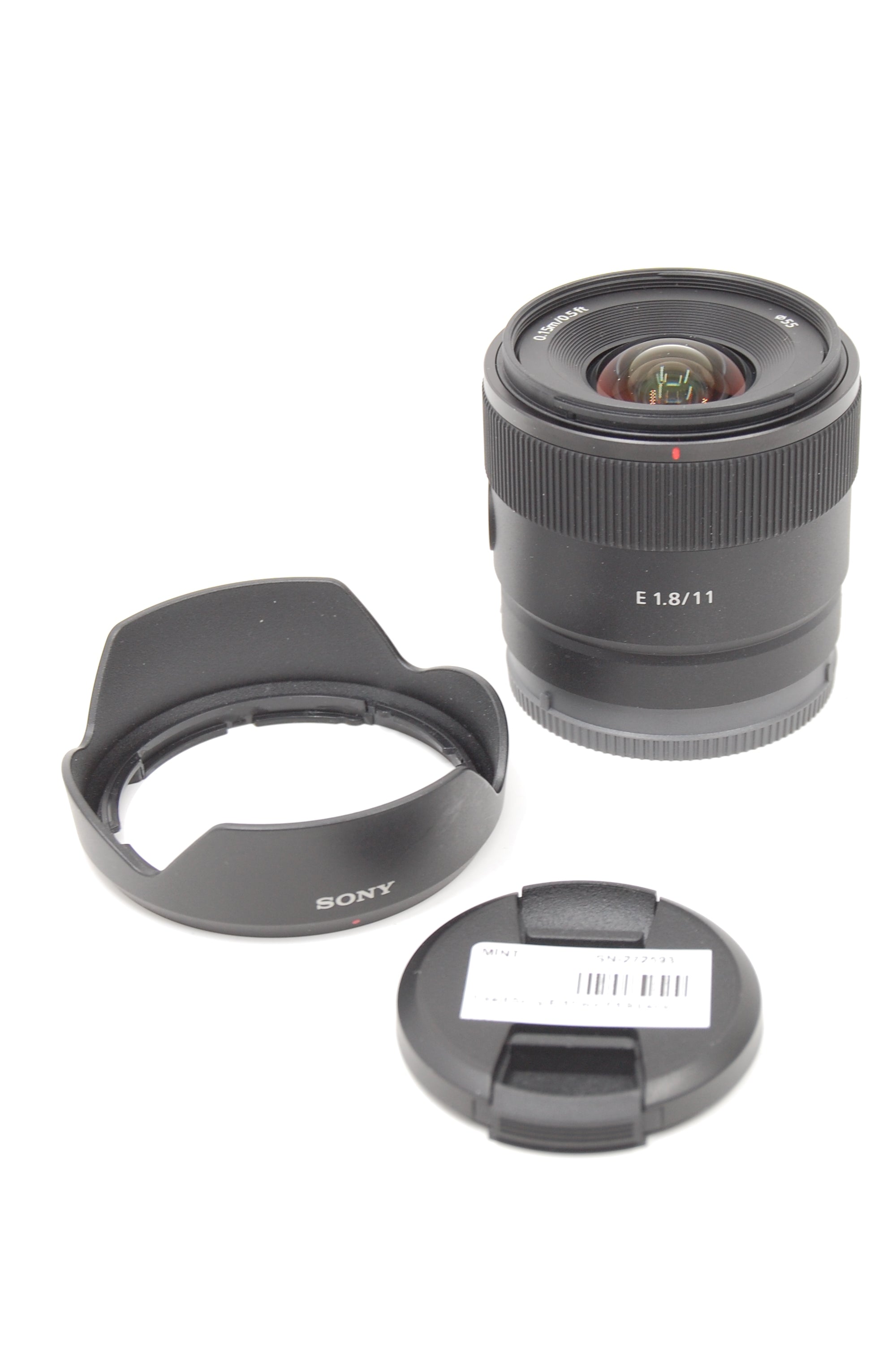 Used Sony E 11mm f/1.8 Lens