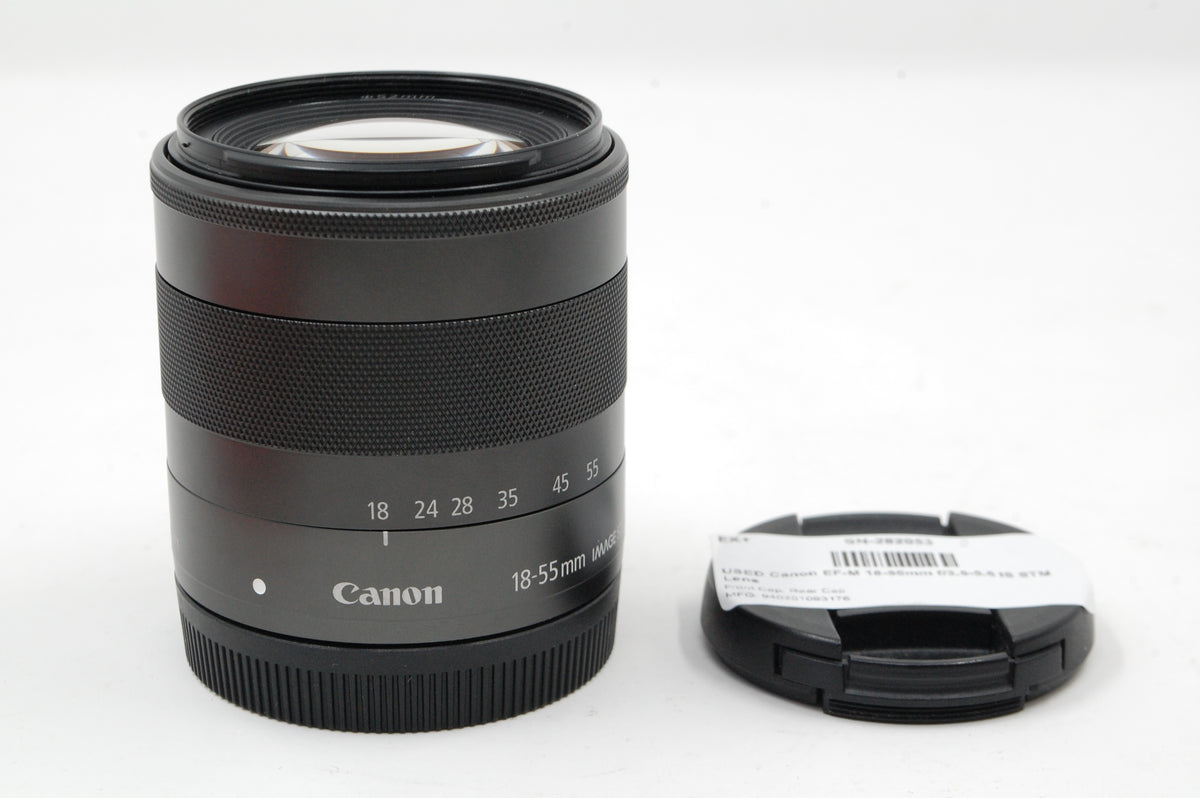 USED Canon EF-M 18-55mm f/3.5-5.6 IS STM Lens