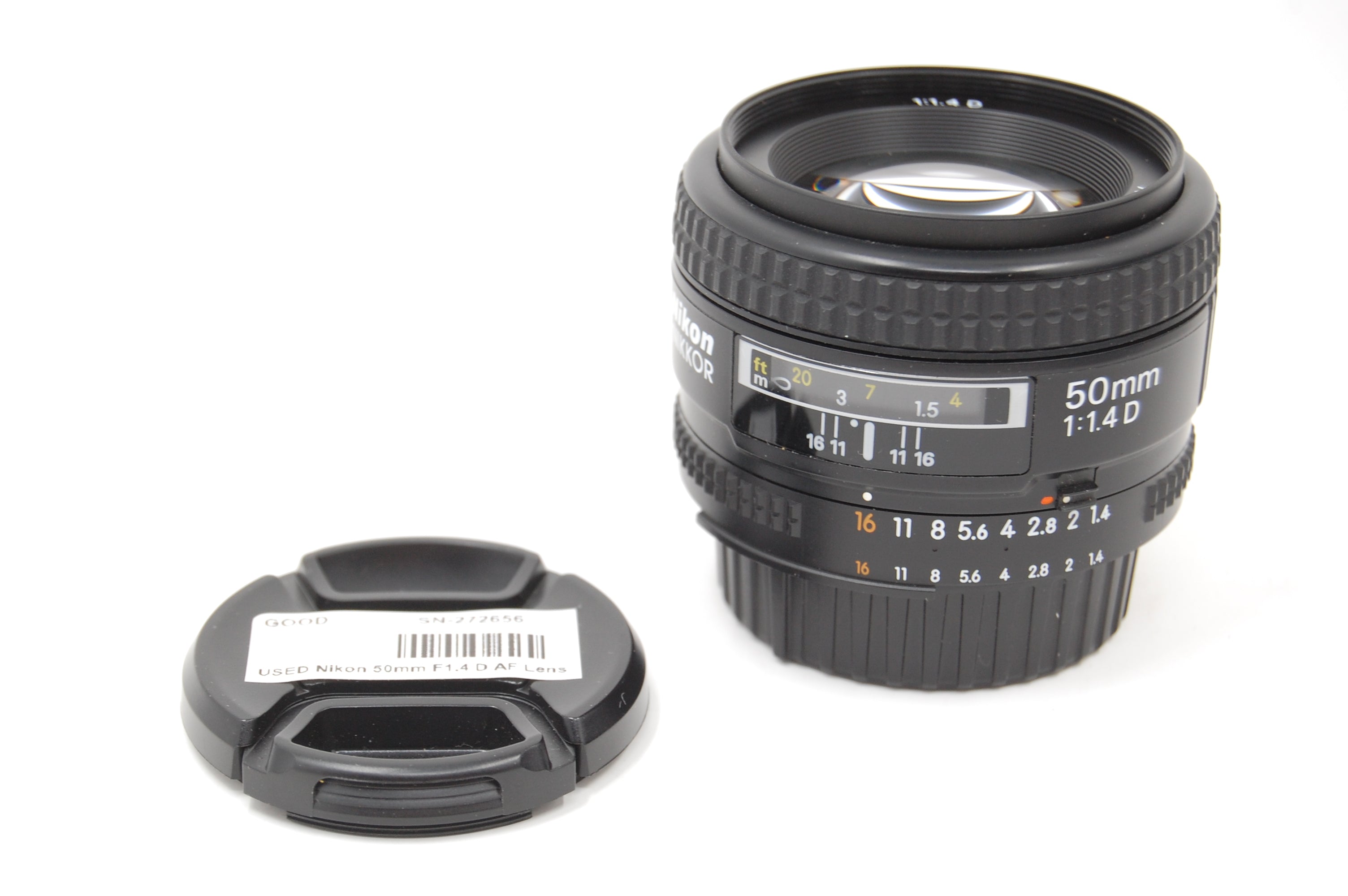 USED Nikon 50mm F1.4 D AF Lens