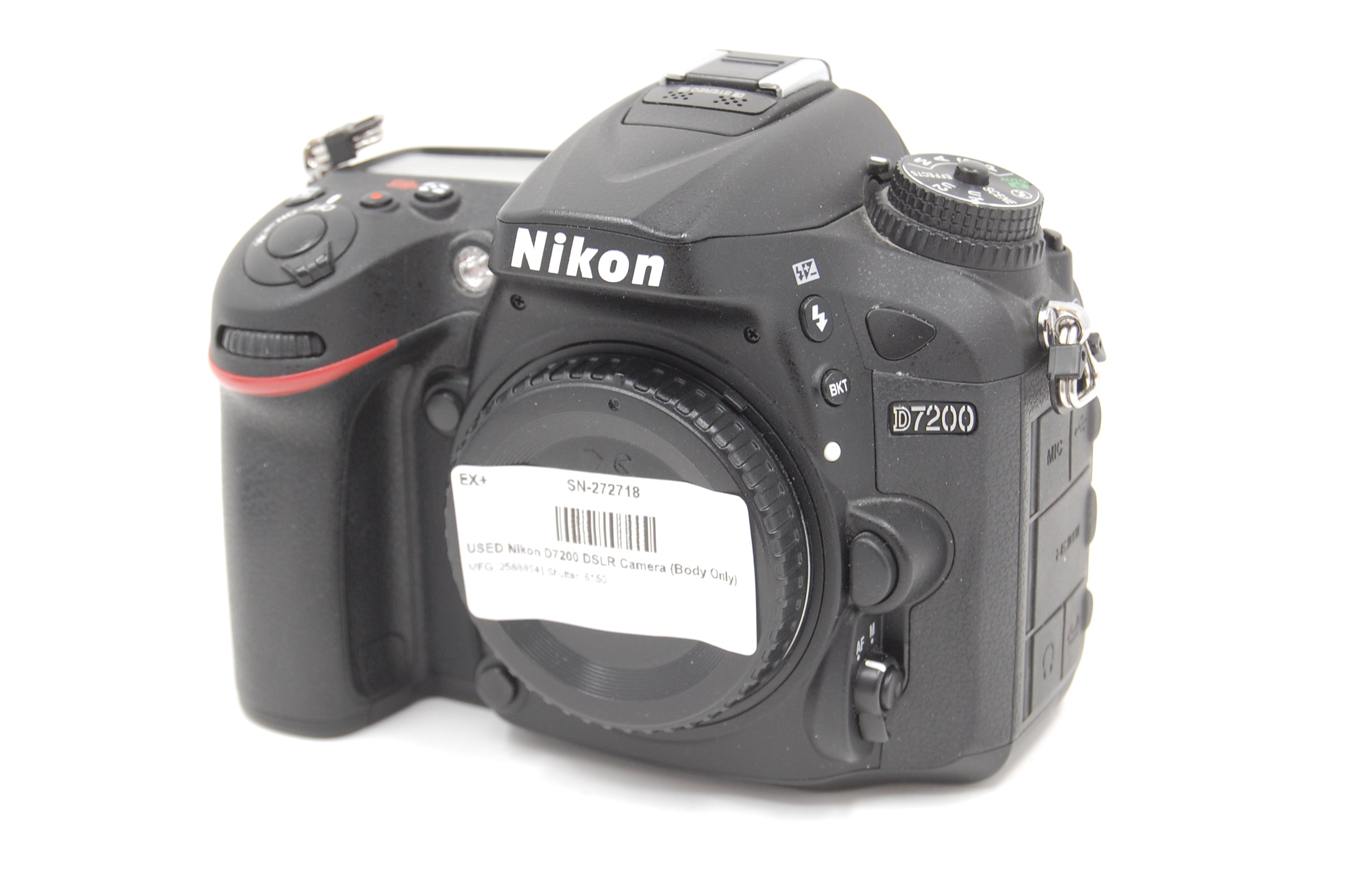 USED Nikon D7200 DSLR Camera (Body Only)