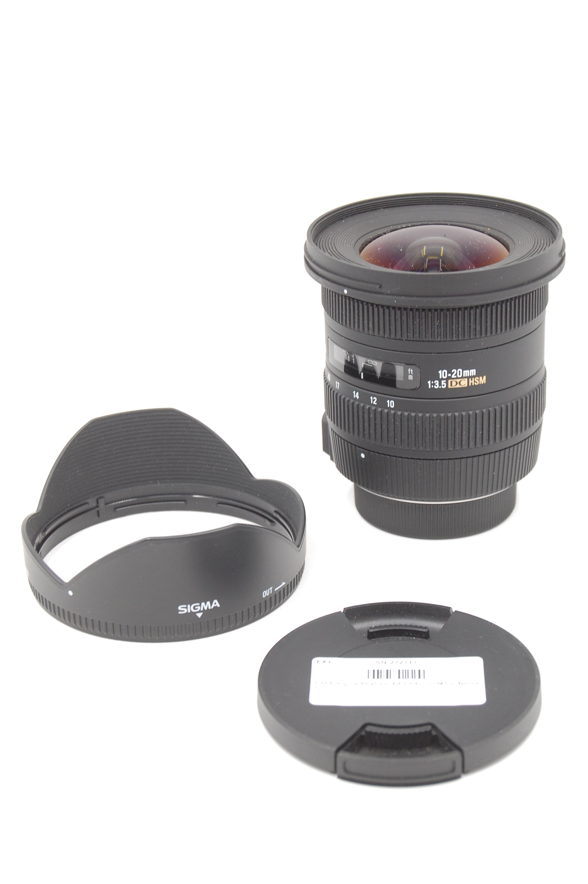 USED Sigma 10-20mm F4-5.6 DC HSM For Nikon F