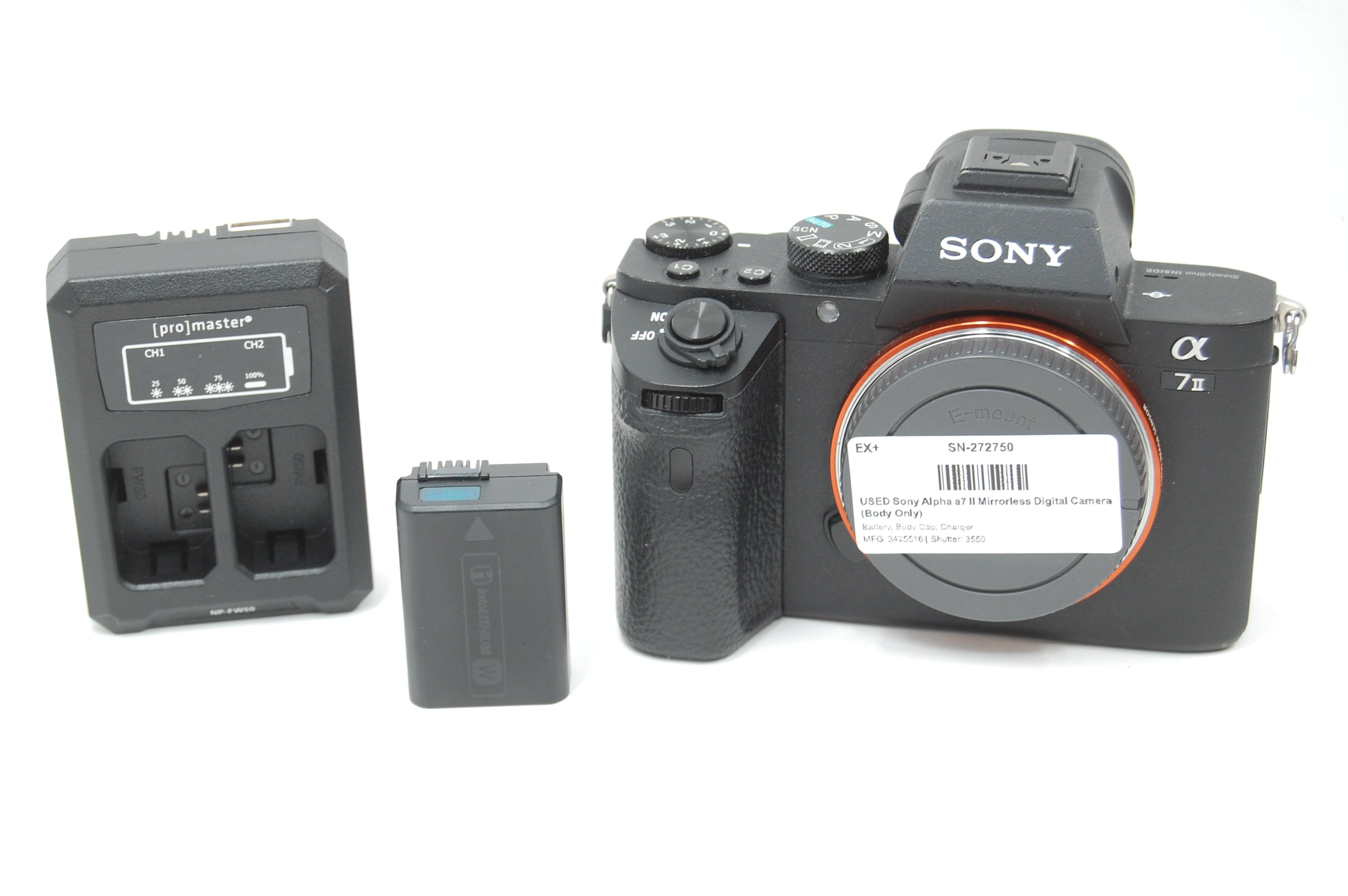 USED Sony Alpha a7 II Mirrorless Digital Camera (Body Only)