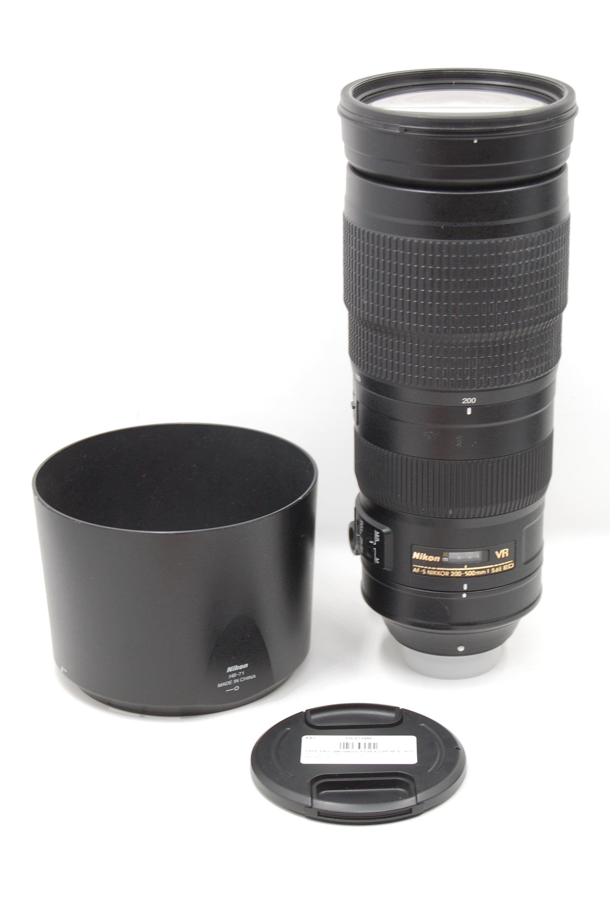 USED Nikon 200-500mm F5.6E ED VR AF-S Lens