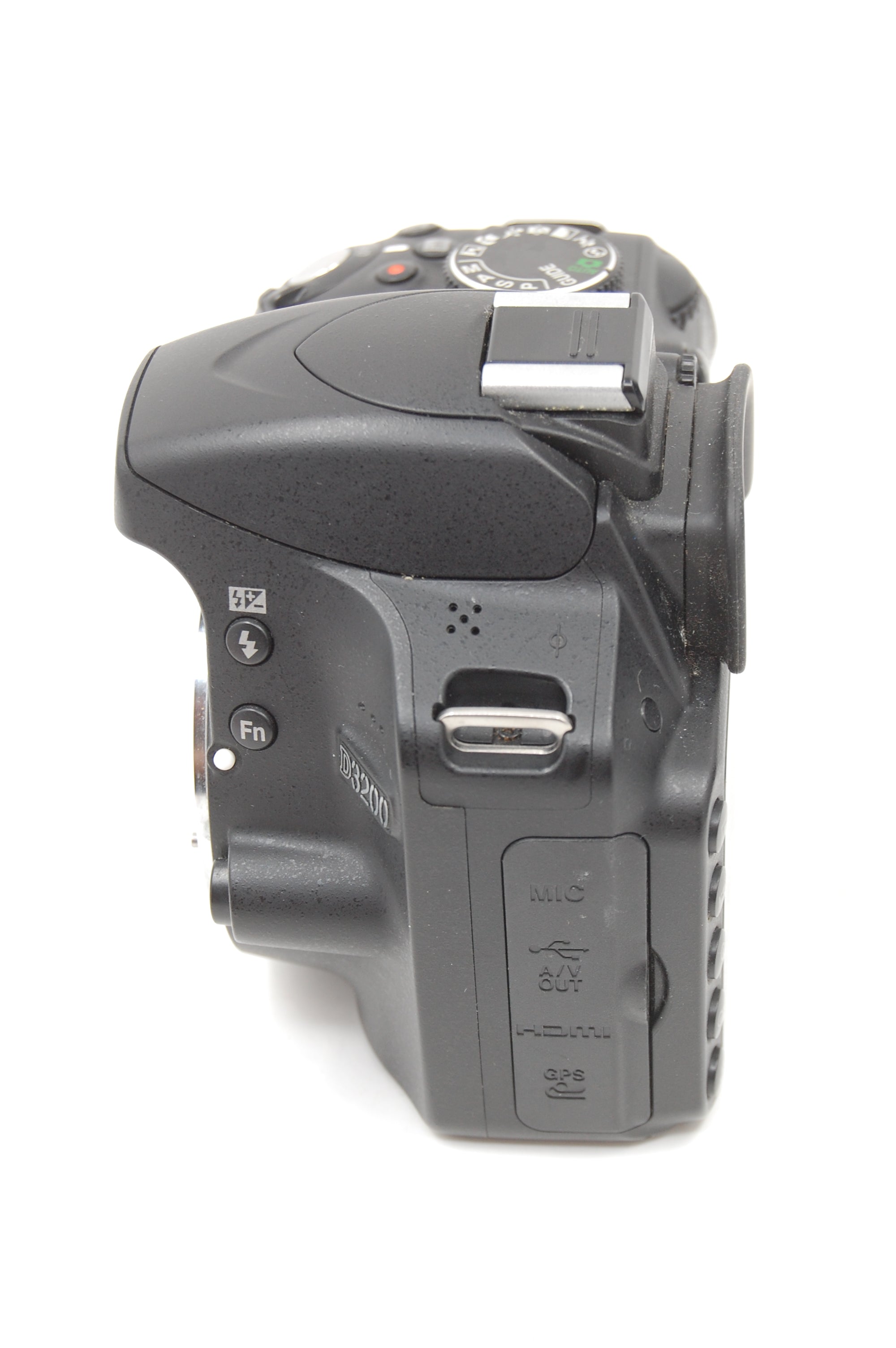 Used Nikon D3200 DSLR Body Only - AS-IS/Parts - READ!