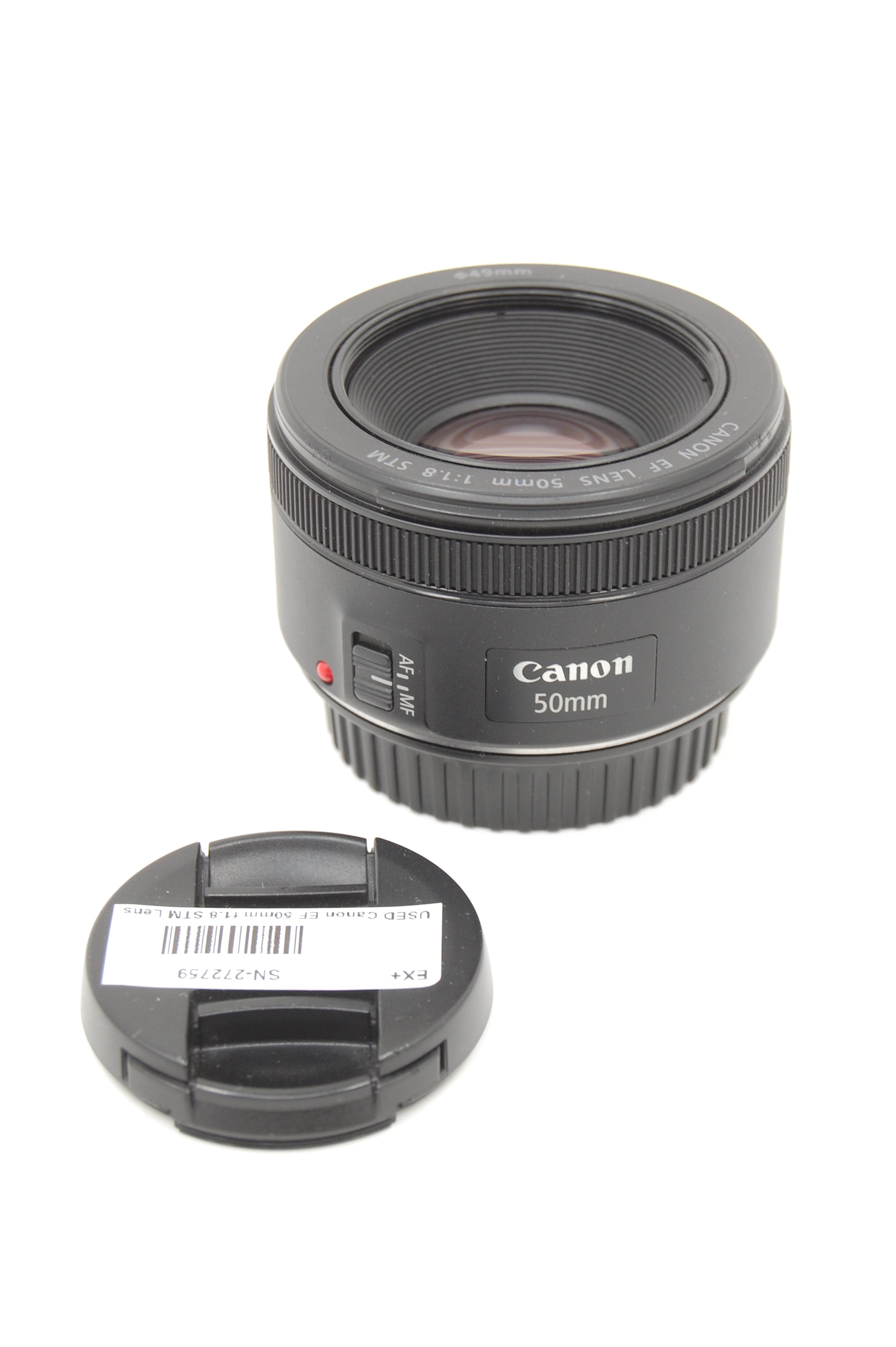 USED Canon EF 50mm f1.8 STM Lens