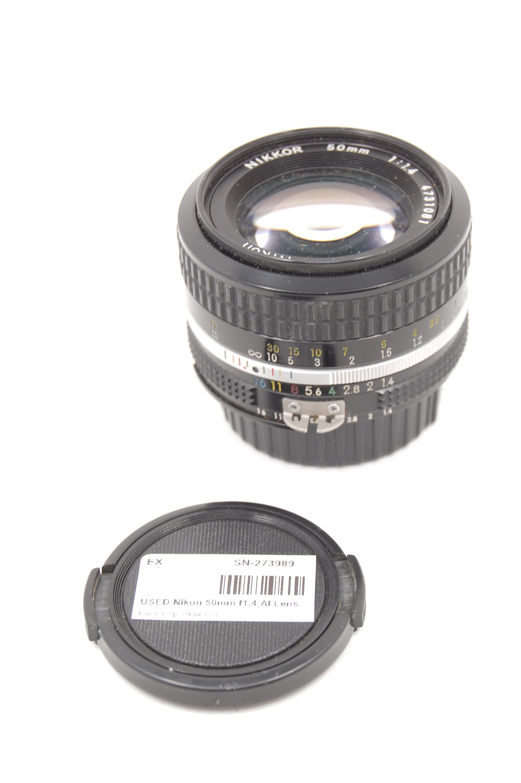 USED Nikon 50mm f1.4 AI Lens