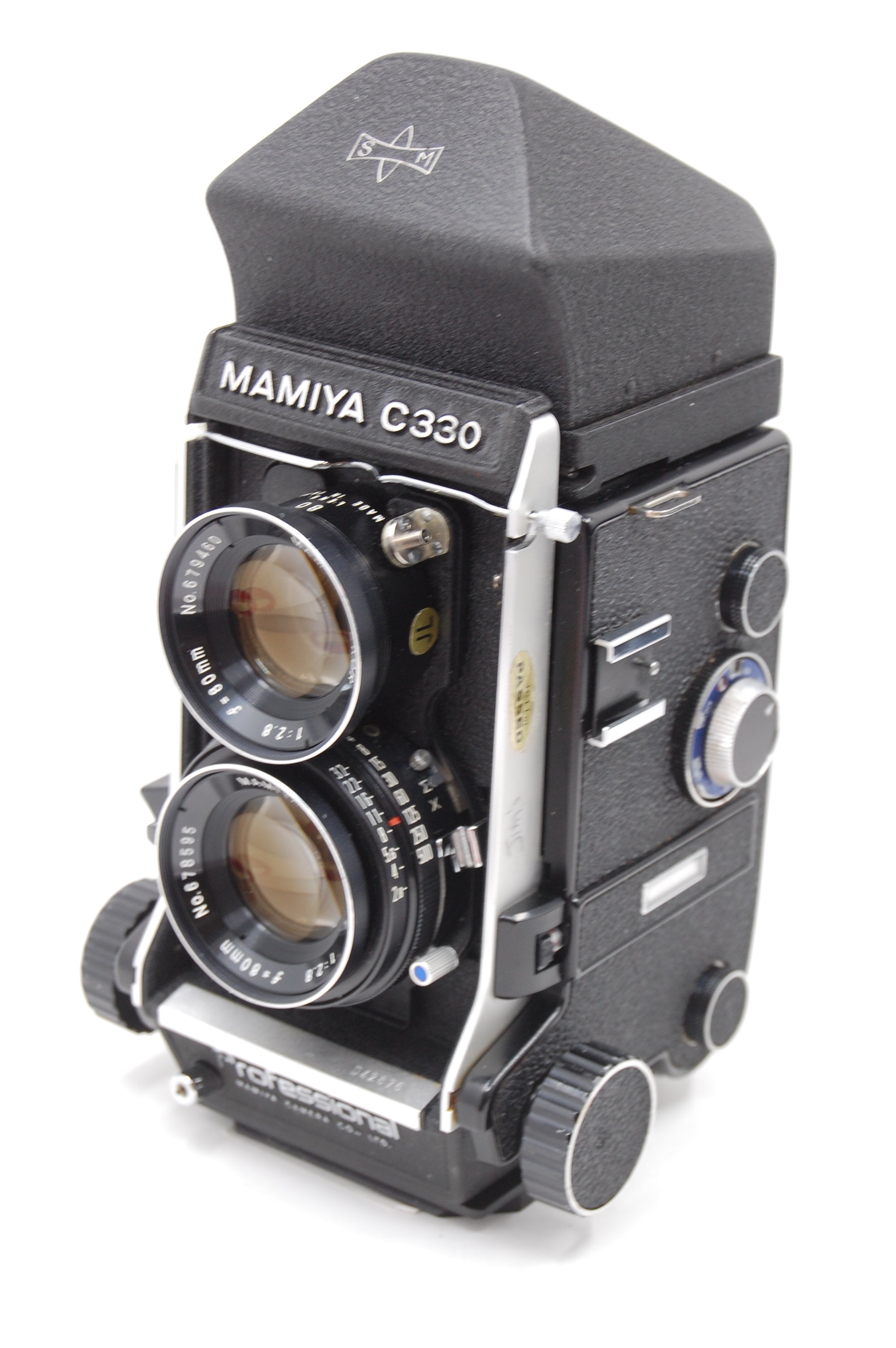 USED Mamiya C330 Medium Format TLR w/80mm f2.8 Lens & Prism