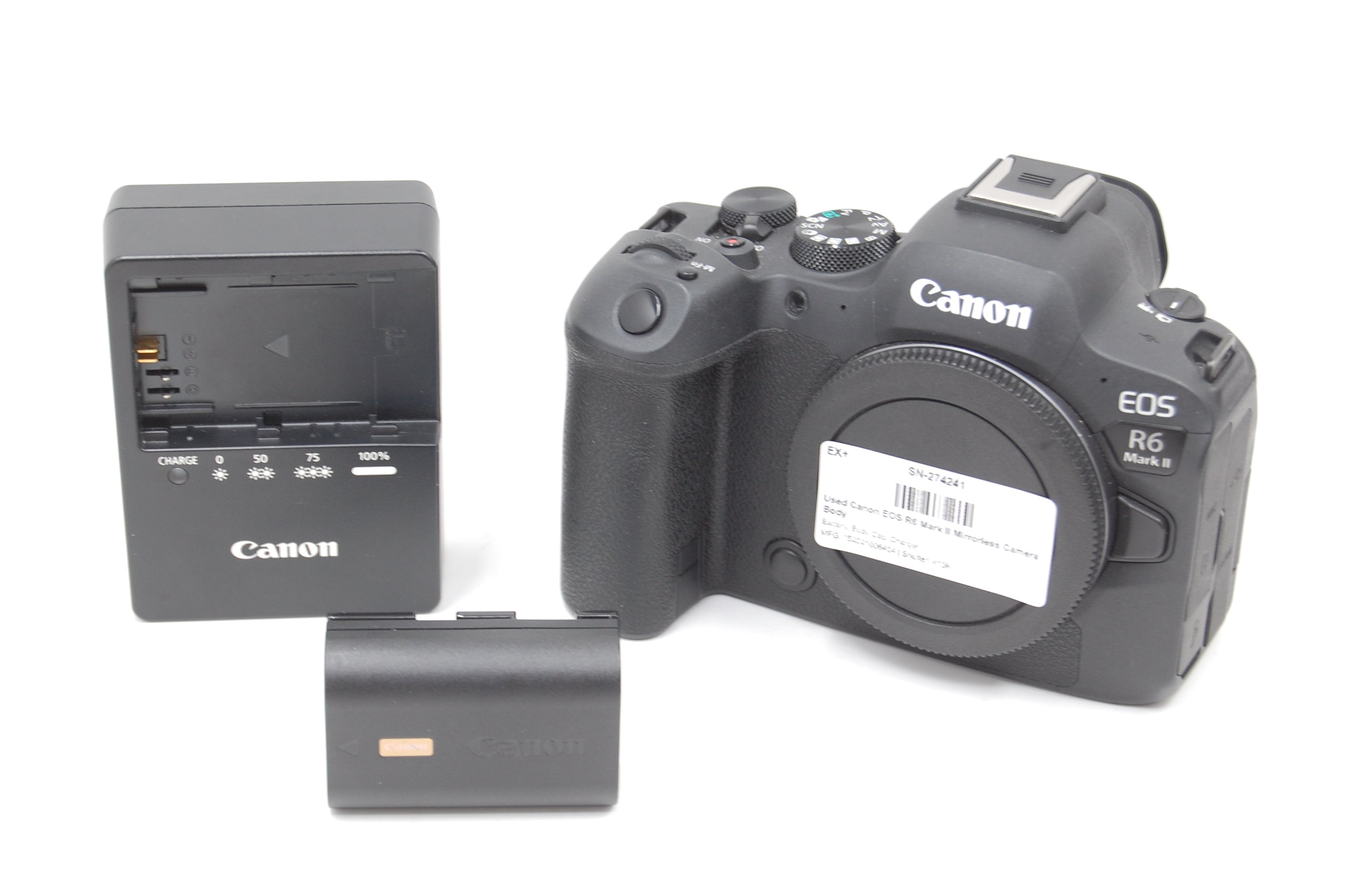Used Canon EOS R6 Mark II Mirrorless Camera Body