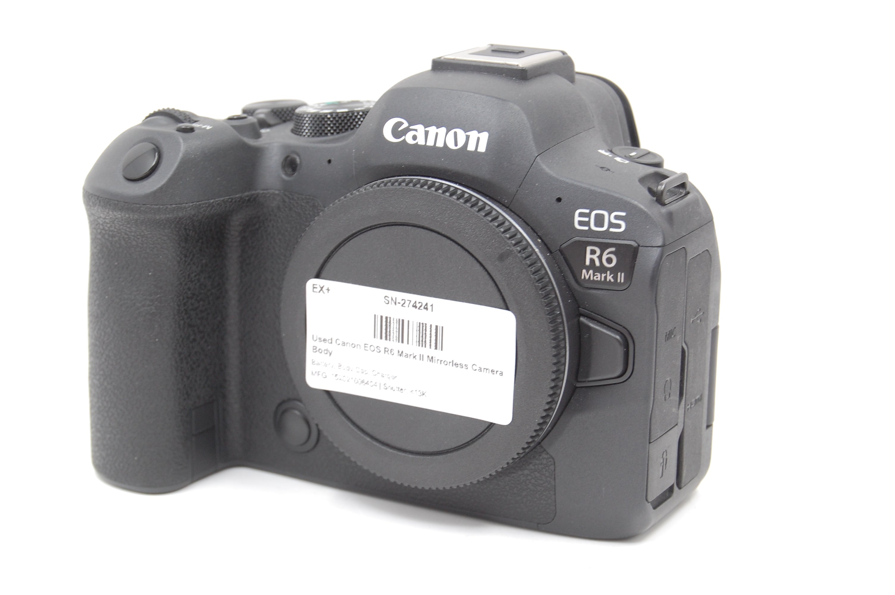 Used Canon EOS R6 Mark II Mirrorless Camera Body