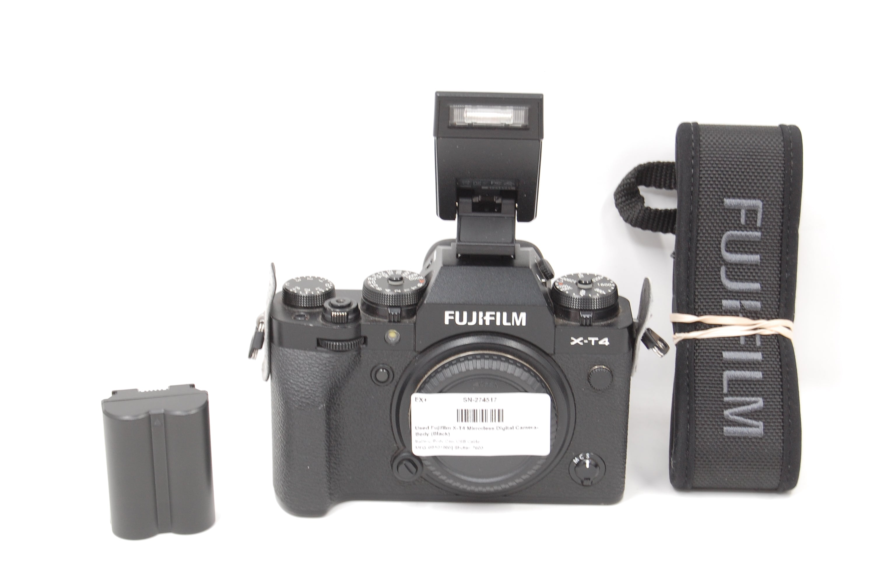 Used Fujifilm X-T4 Mirrorless Digital Camera Body (Black)